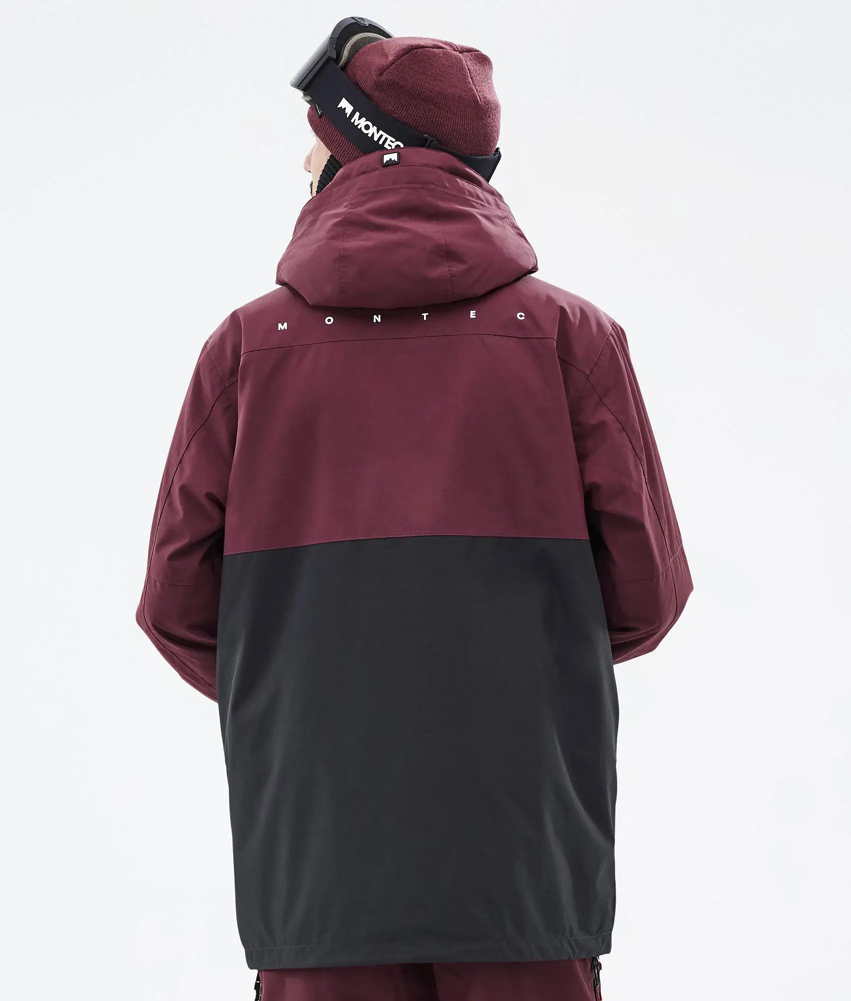Doom Ski Jacket Men - Burgundy/Black