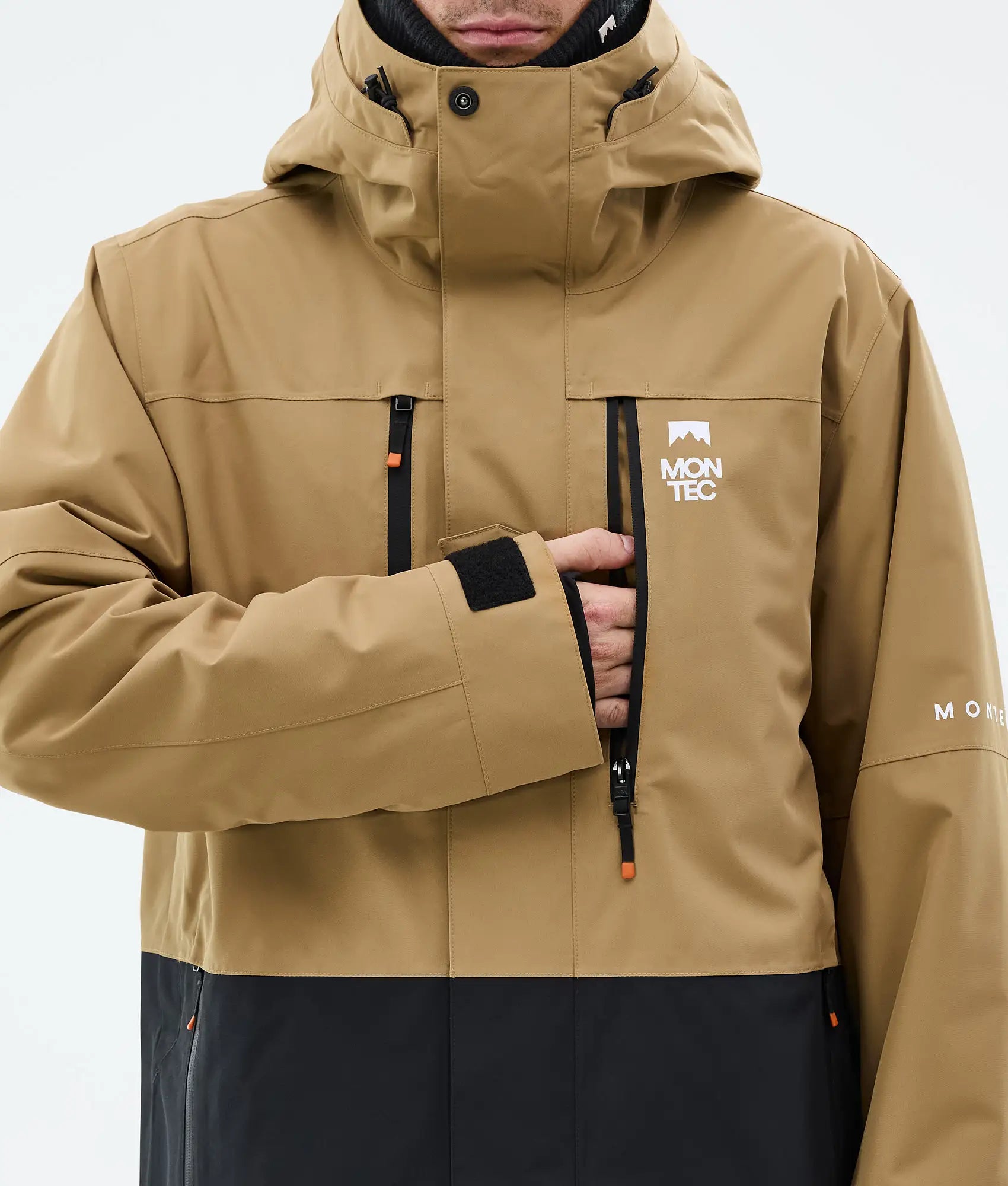 Fawk Men's Ski Jacket - Men's Gold/Black