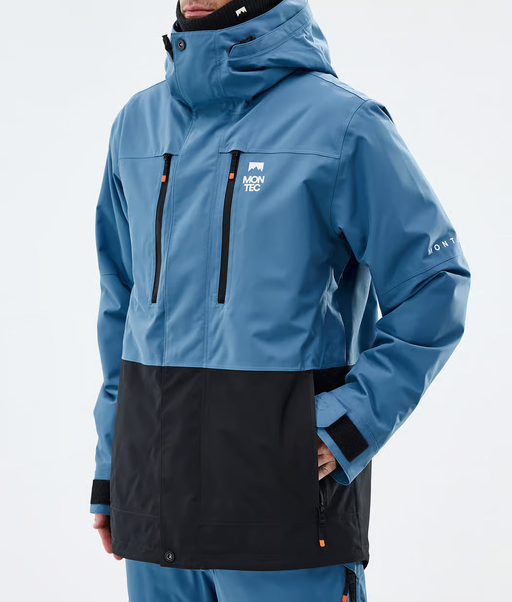 Fawk Ski Jacket Men - Blue Steel/Black