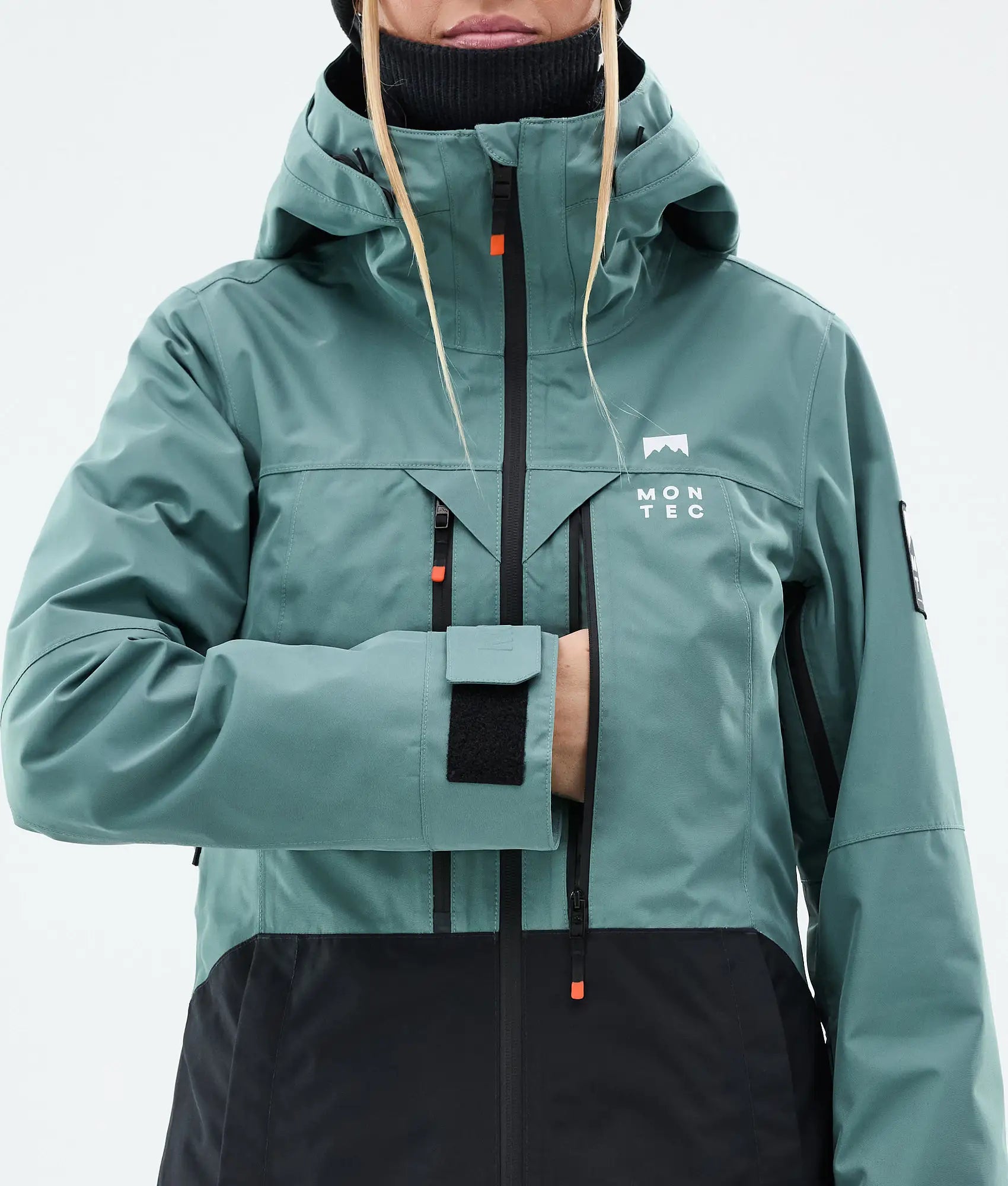 Moss W Ski Jacket Women - Atlantic/Black