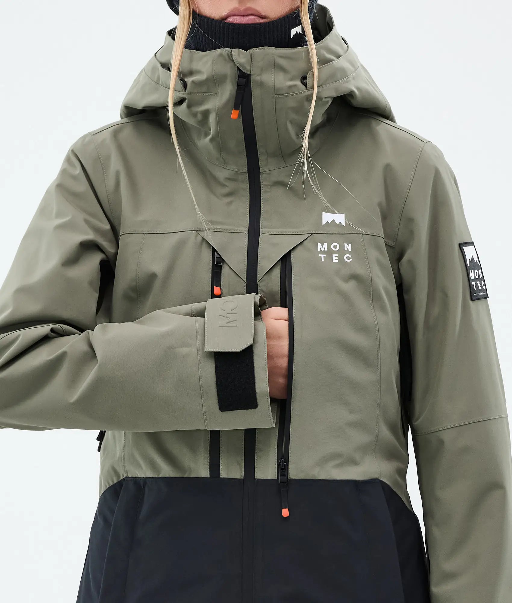 Moss W Ski Jacket Women - Greenish/Black