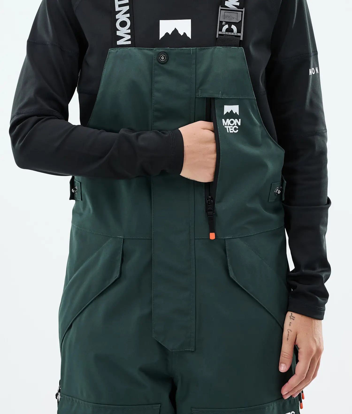 Fawk W Ski Pants Women Dark Atlantic/Black