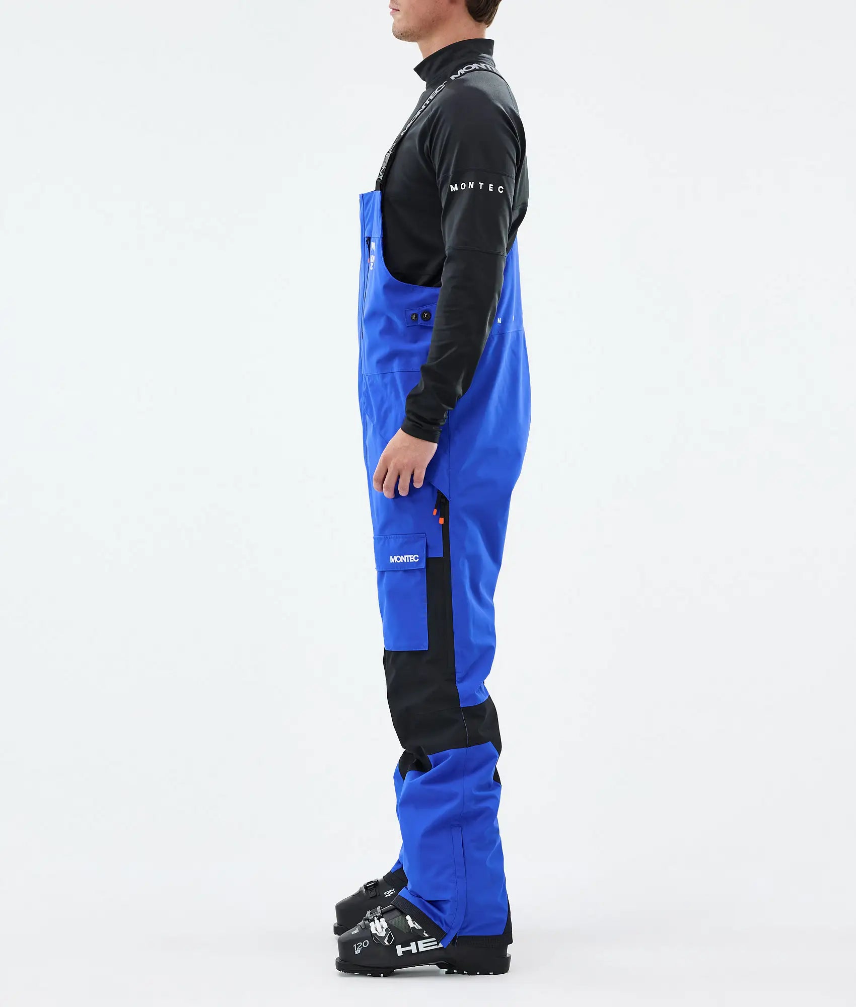 Fawk Ski Pants Men - Cobalt Blue/Black