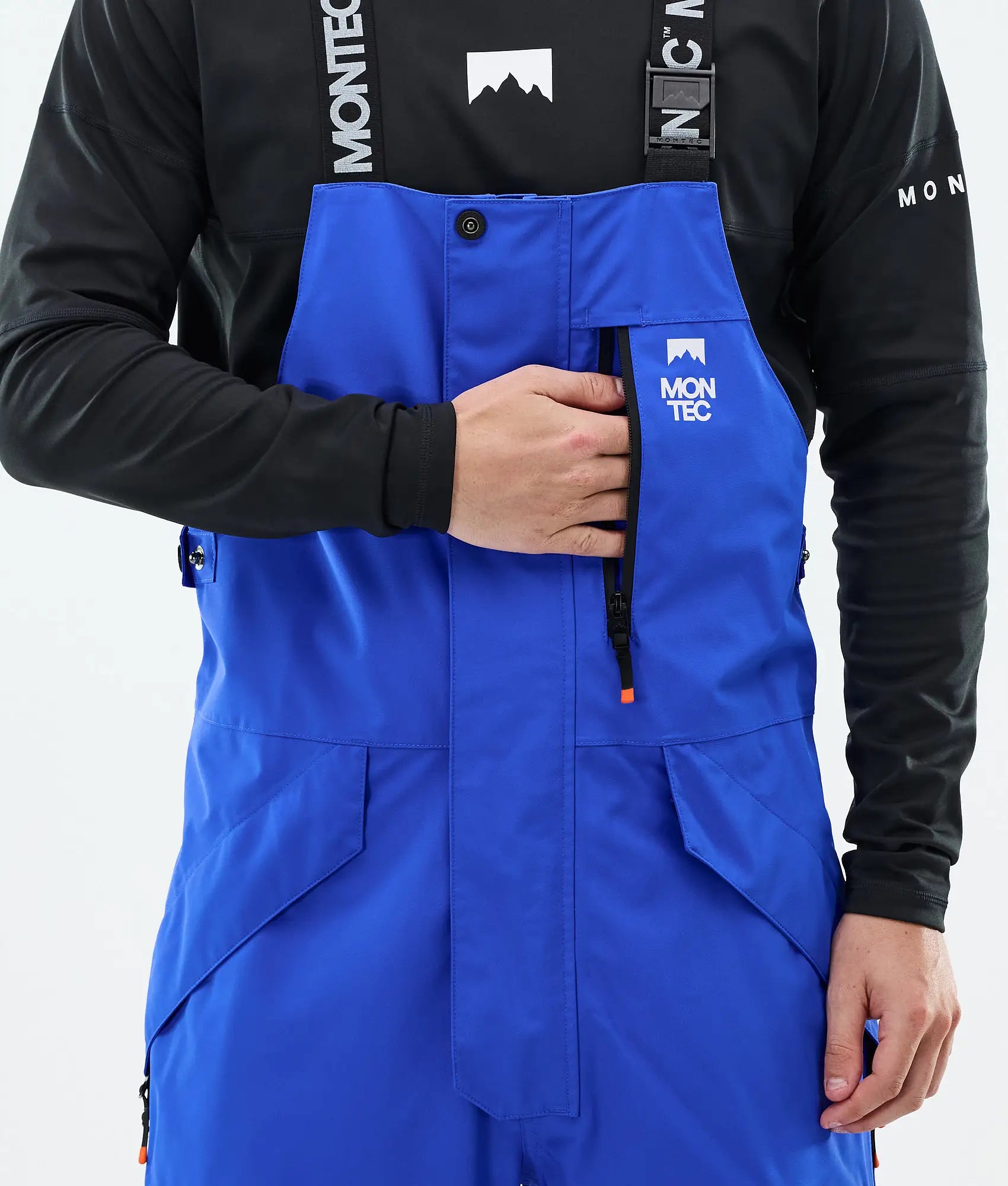 Fawk Ski Pants Men - Cobalt Blue/Black