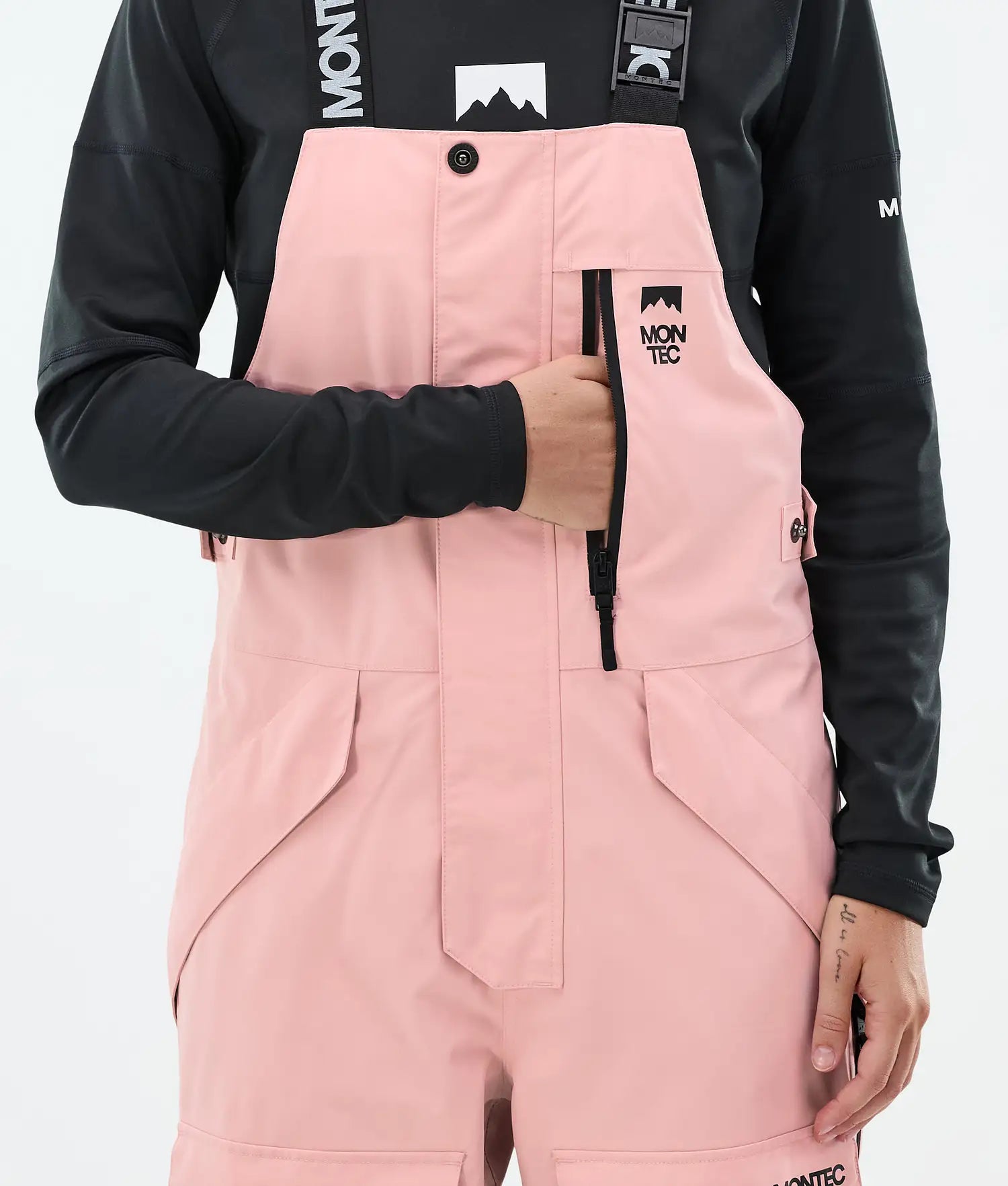 Fawk W Ski Pants Women Soft Pink/ Black