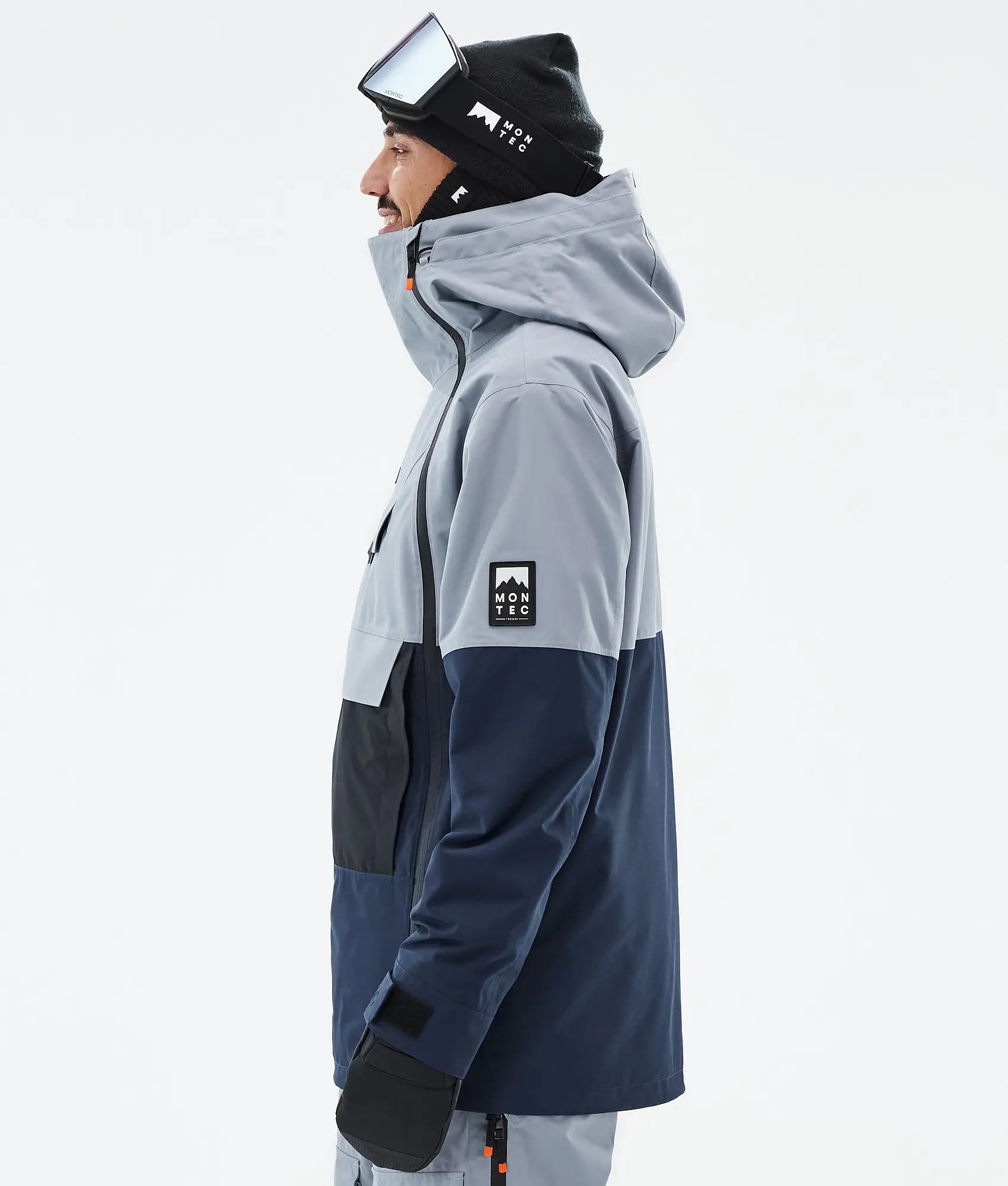 Doom Ski Jacket Men - Soft Blue/Black/Dark Blue
