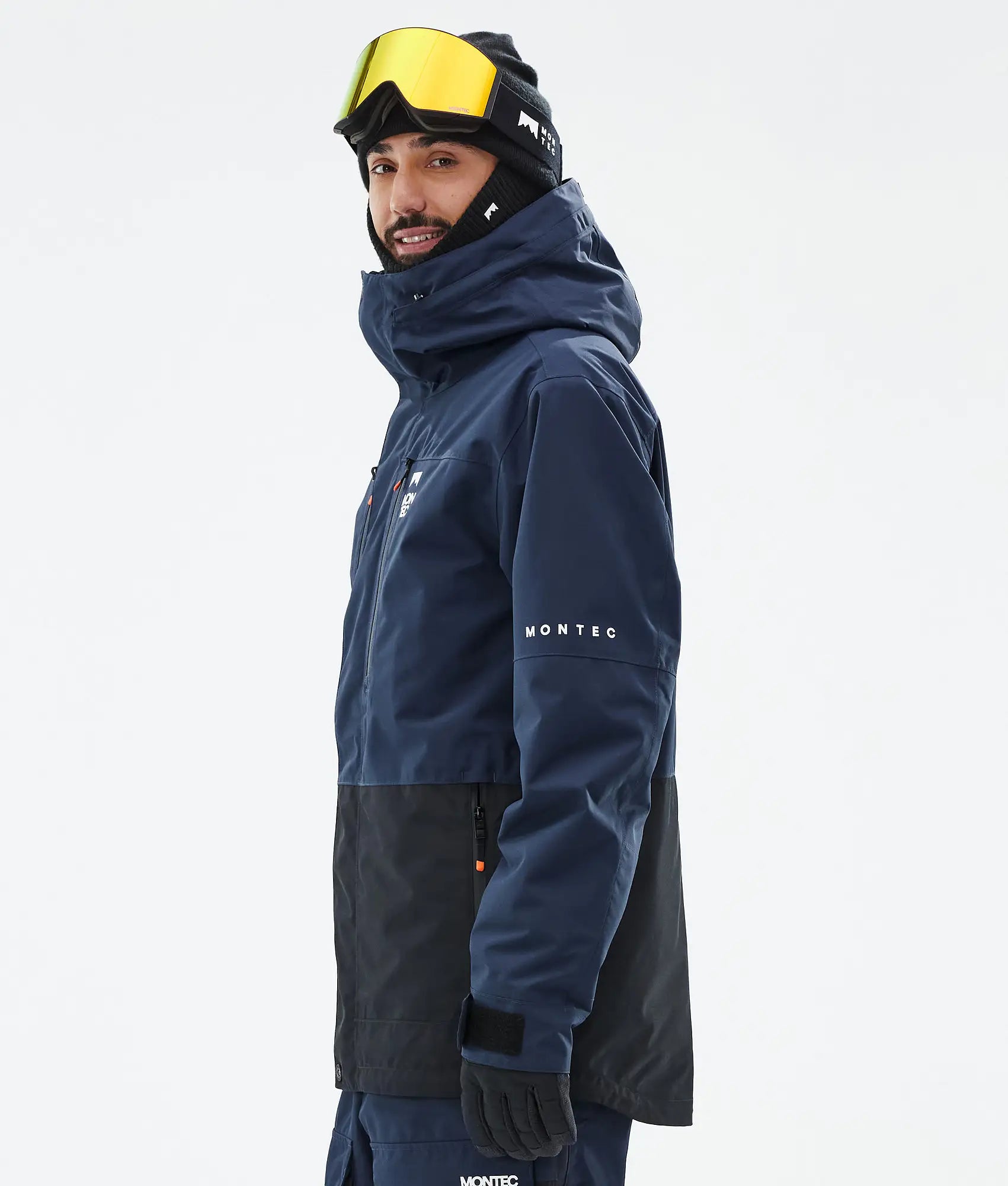 Fawk Ski Jacket Men - Dark Blue/Black