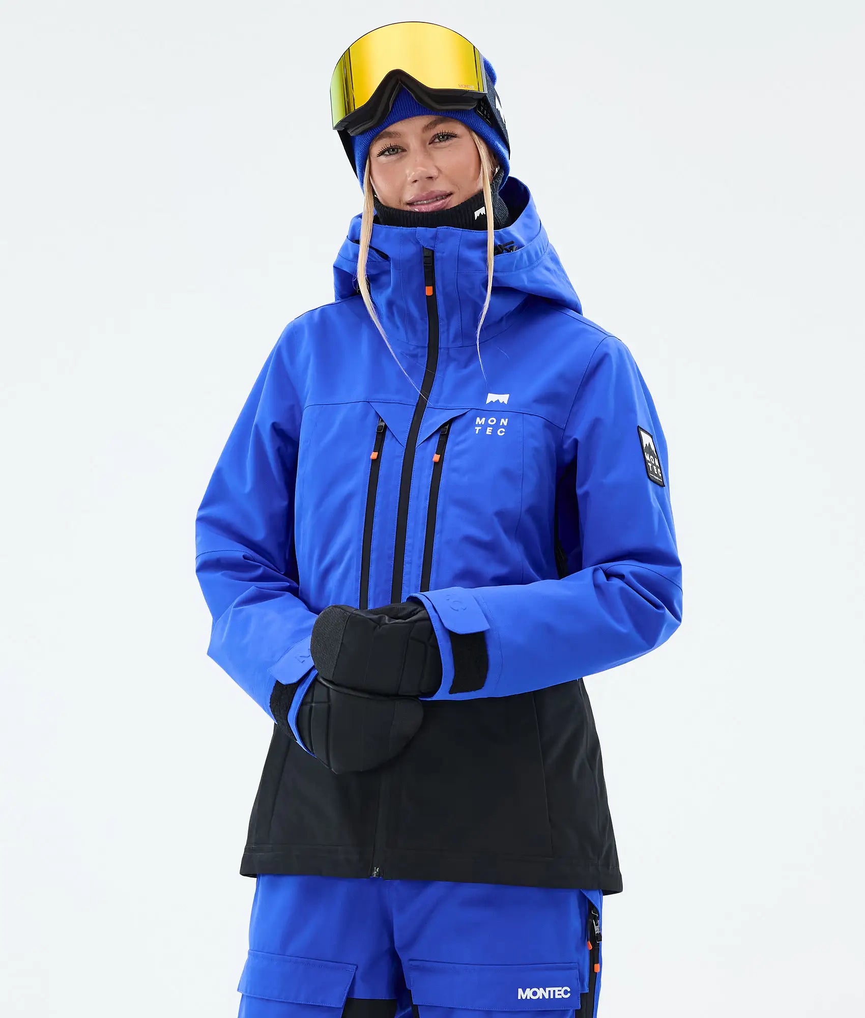 Moss W Ski Jacket Women - Cobalt Blue/Black