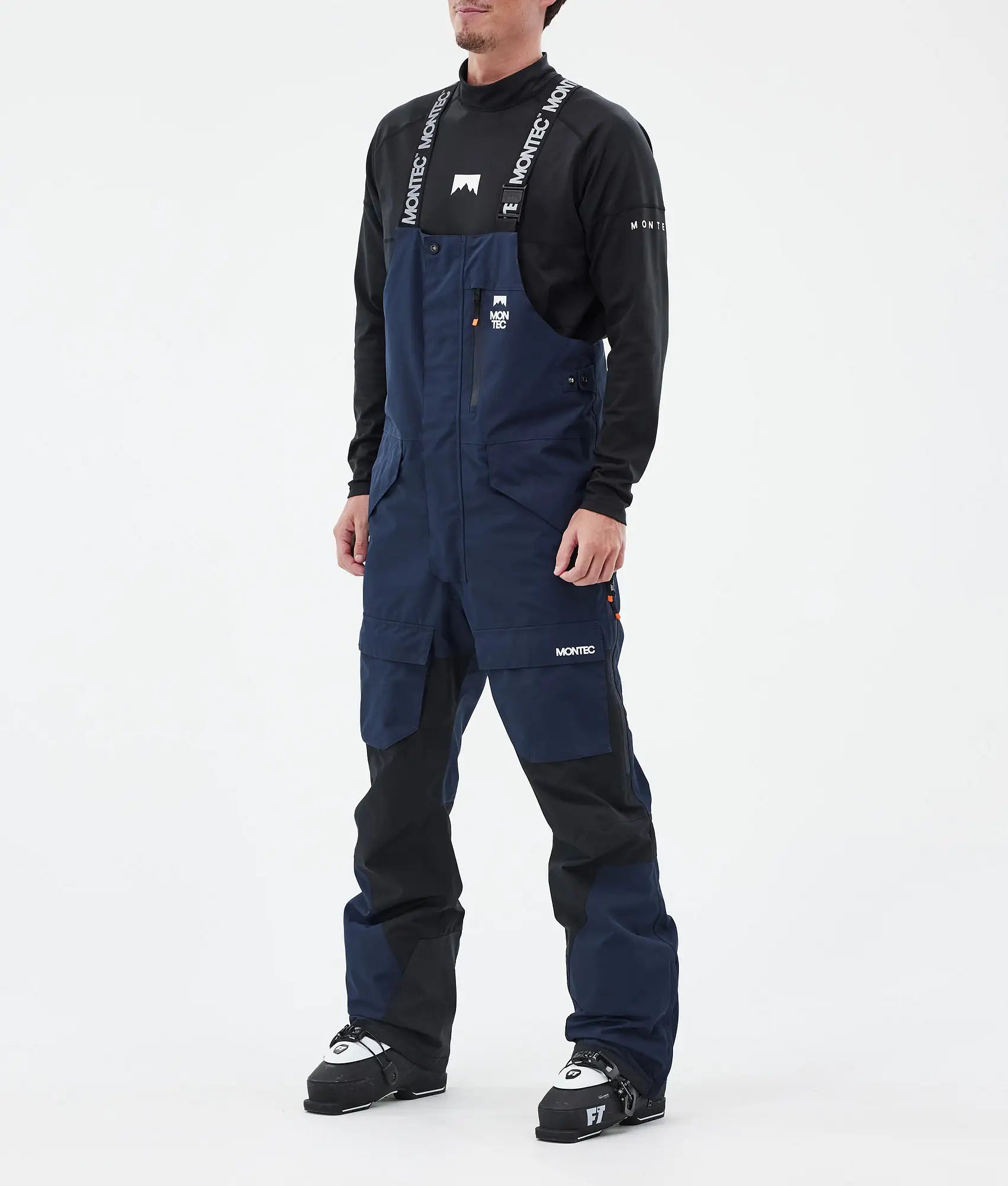 Fawk Ski Pants Men - Dark Blue/Black