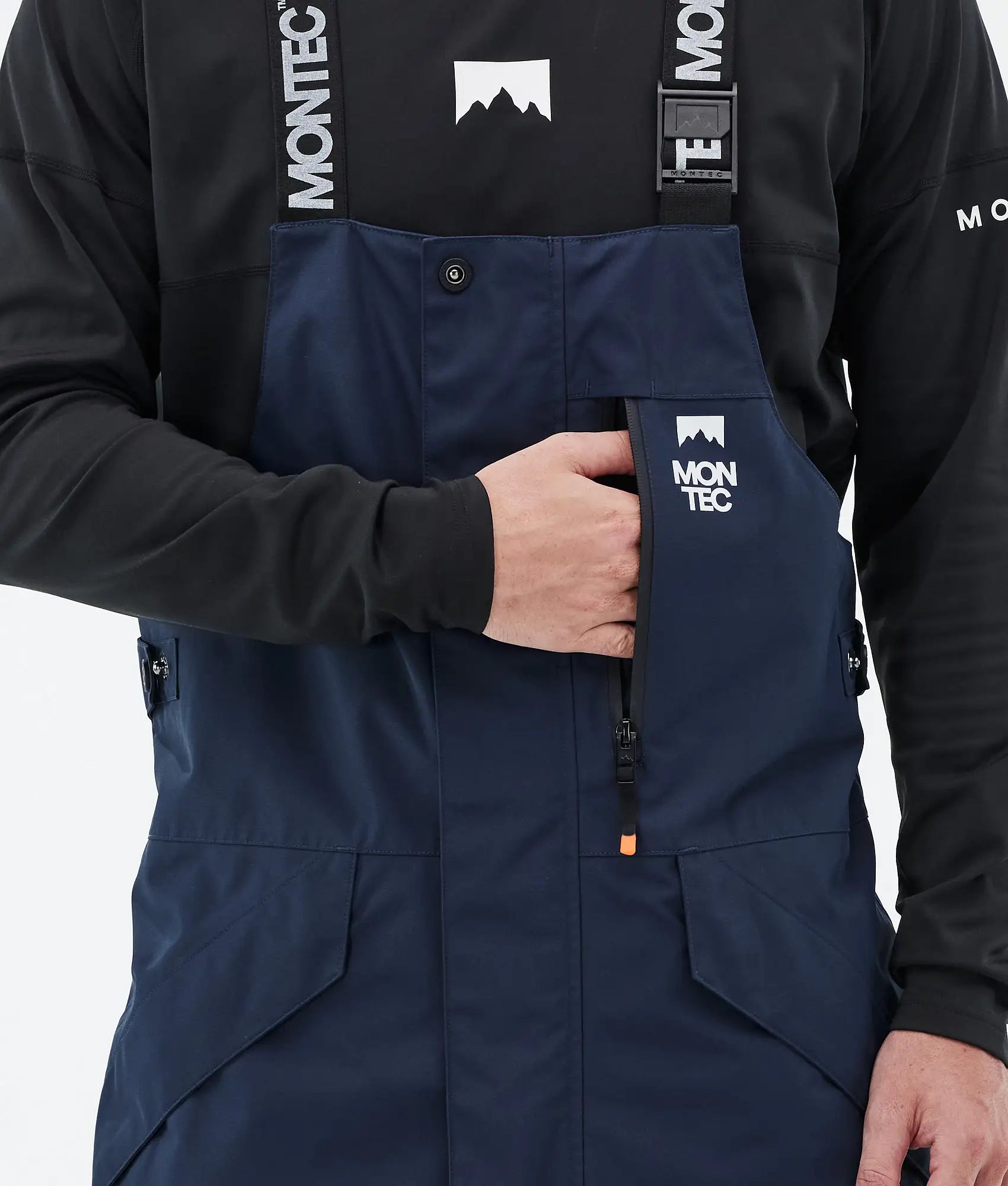 Fawk Ski Pants Men - Dark Blue/Black