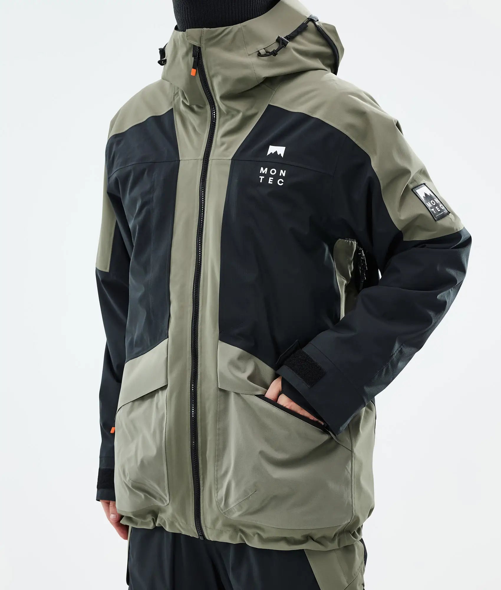 Morpheus Ski Jacket Men - Greenish/Black