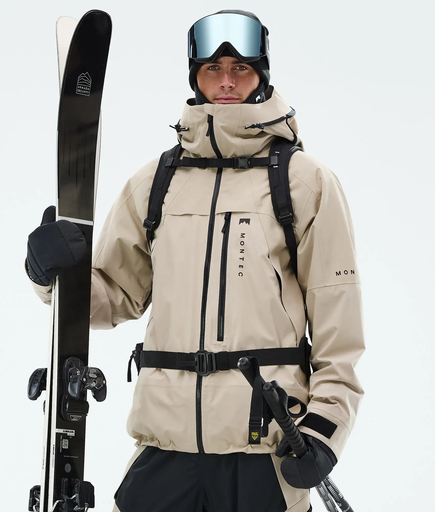 Oracle Men's Ski Jacket - Sand
