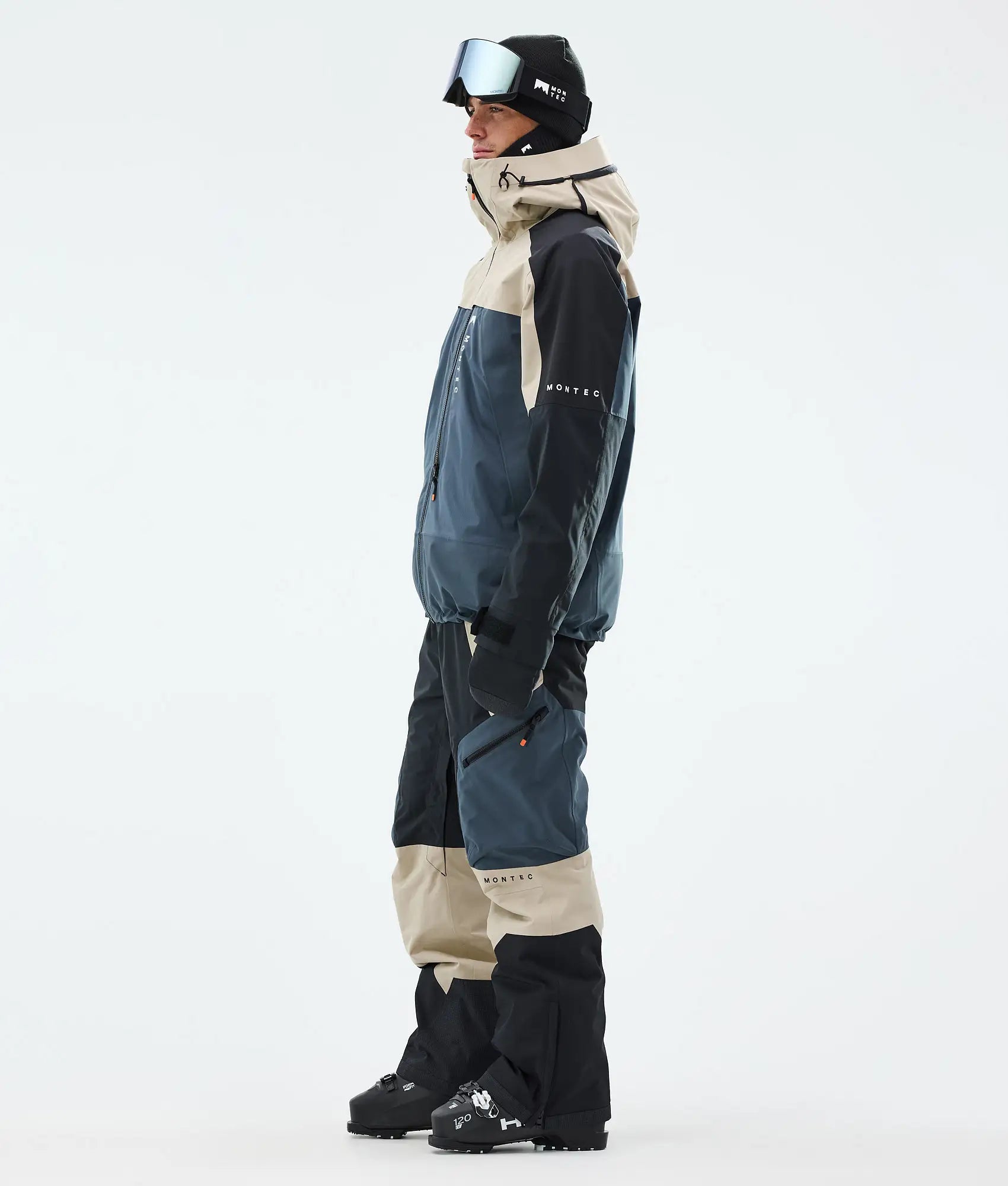 Oracle Skijacke Men - Sand/Black/Metal Blue