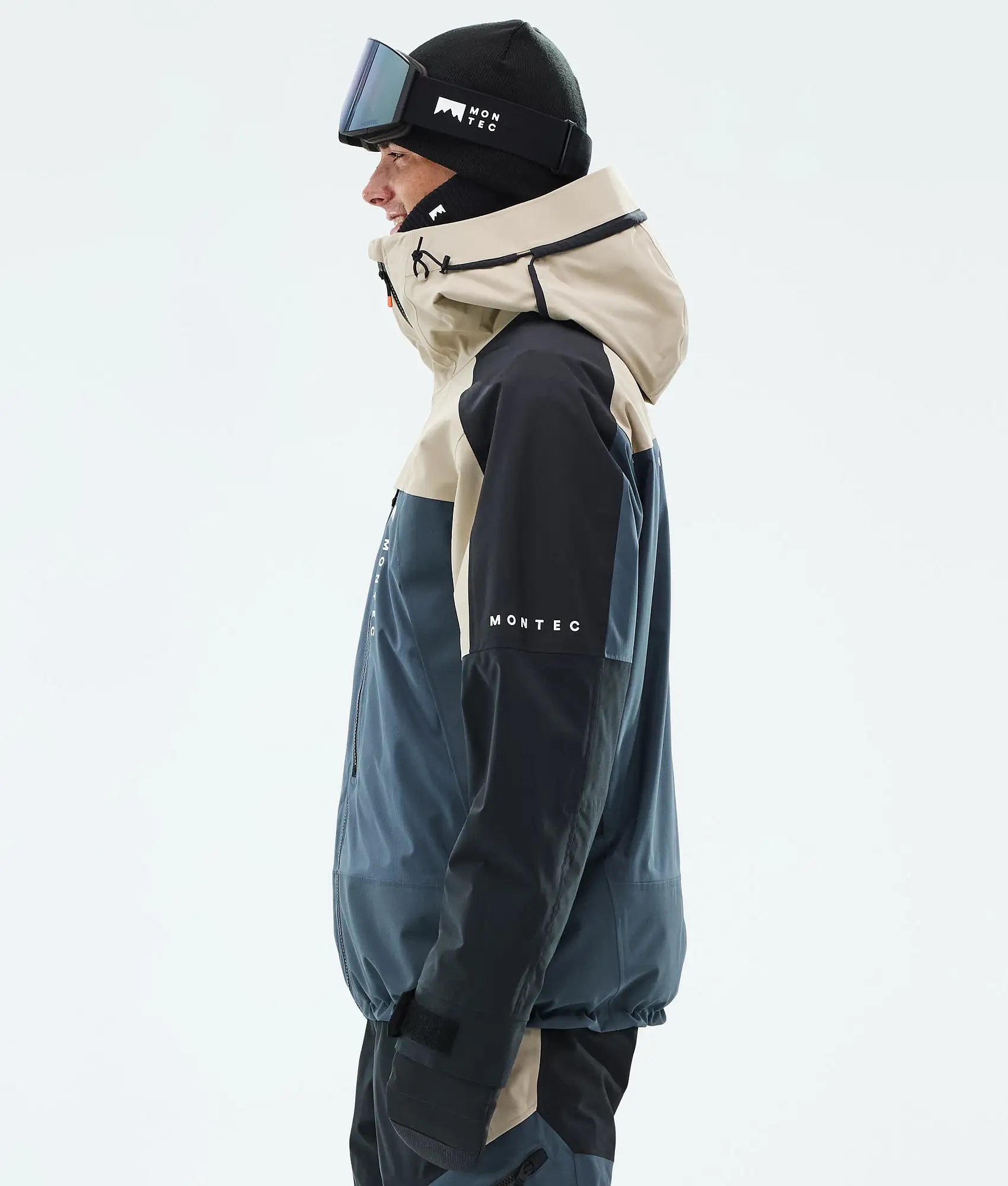 Oracle Skijacke Men - Sand/Black/Metal Blue