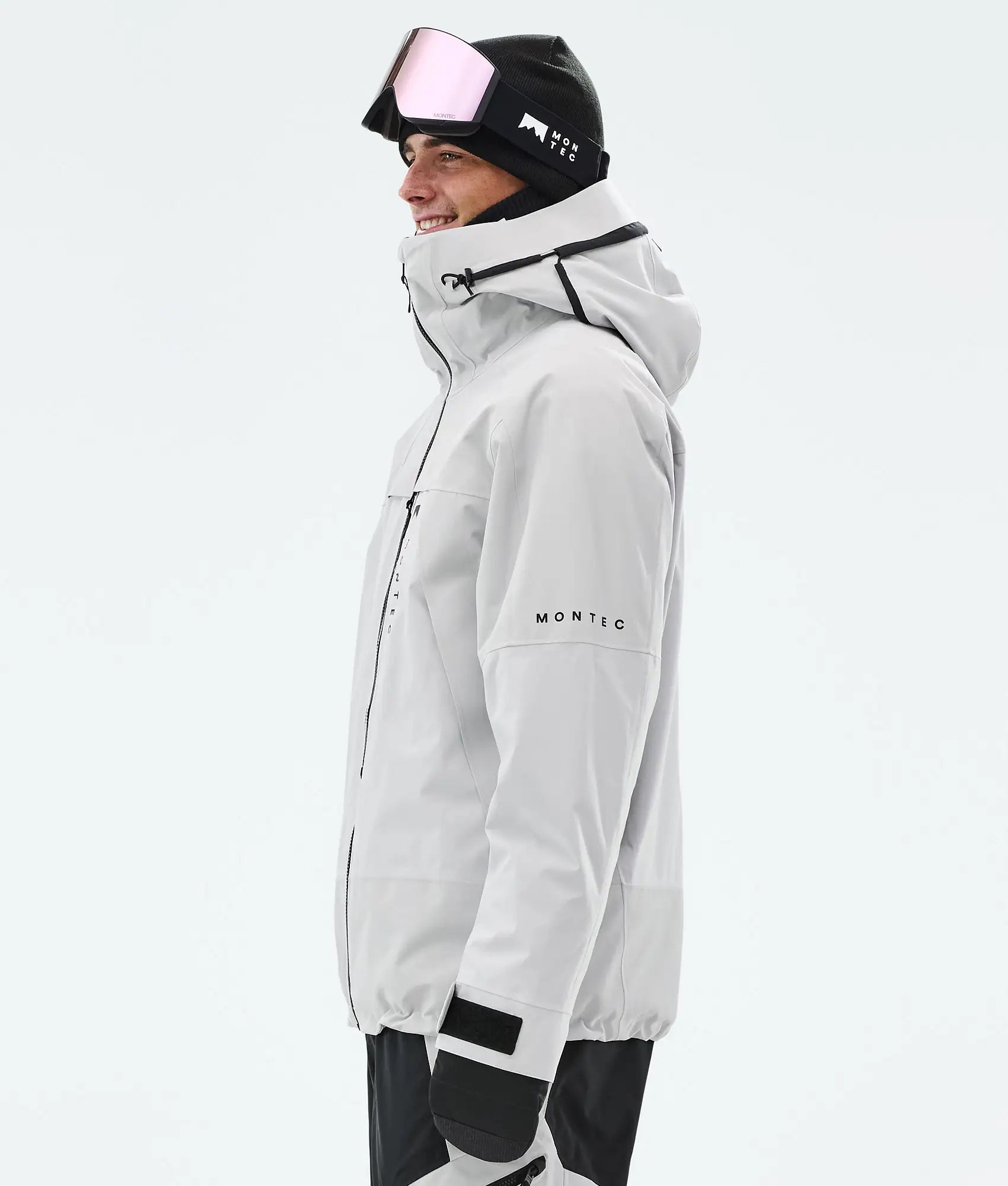 Oracle Ski Jacket Men - Light Grey