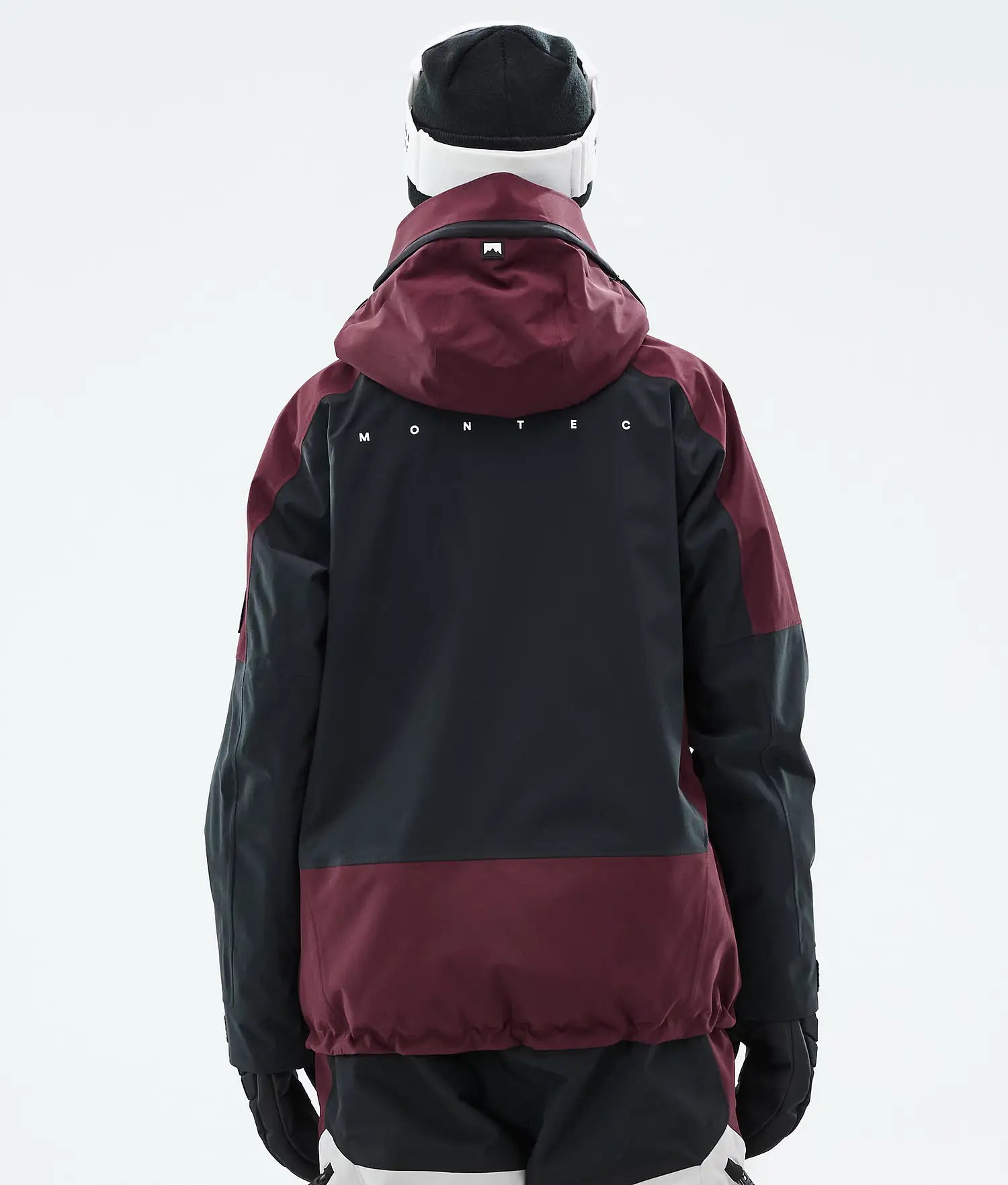 Morpheus W Ski Jacket Women Burgundy/Black/Light Grey