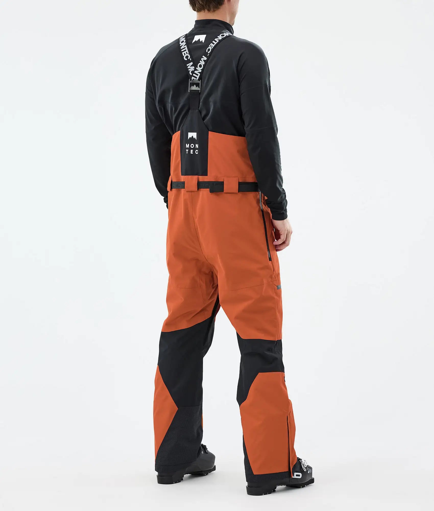 Arch Ski Pants Men - Burned Orange/Black