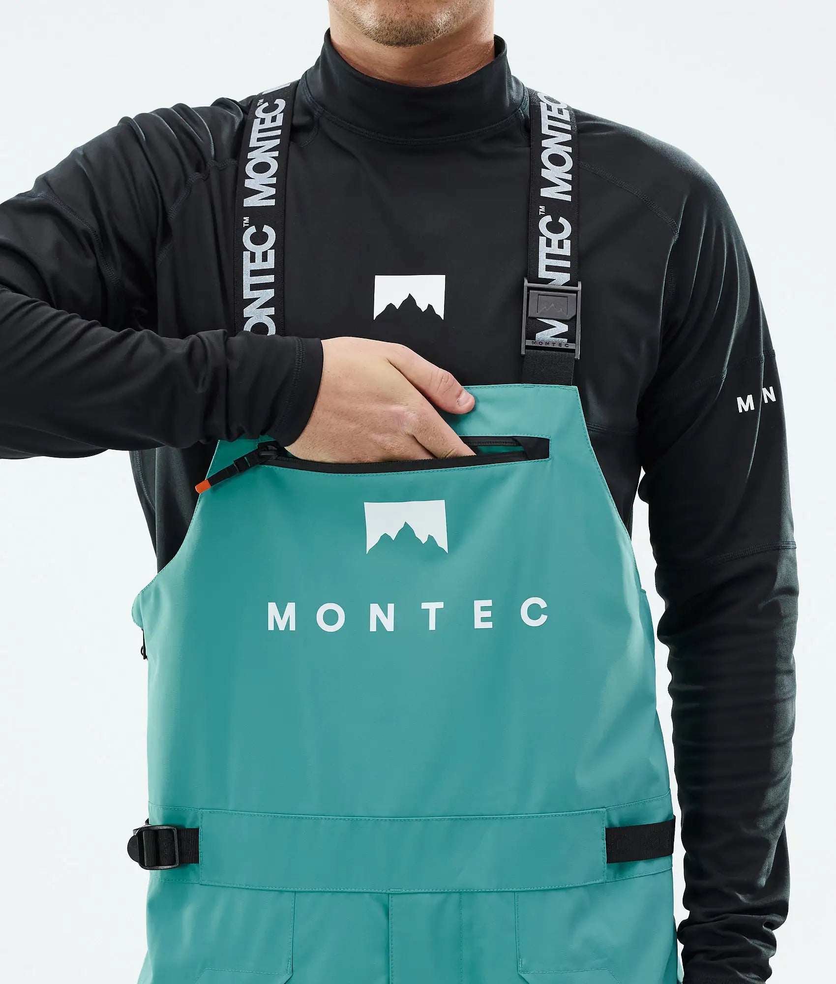 Arch Ski Pants Men - Turquoise/Black