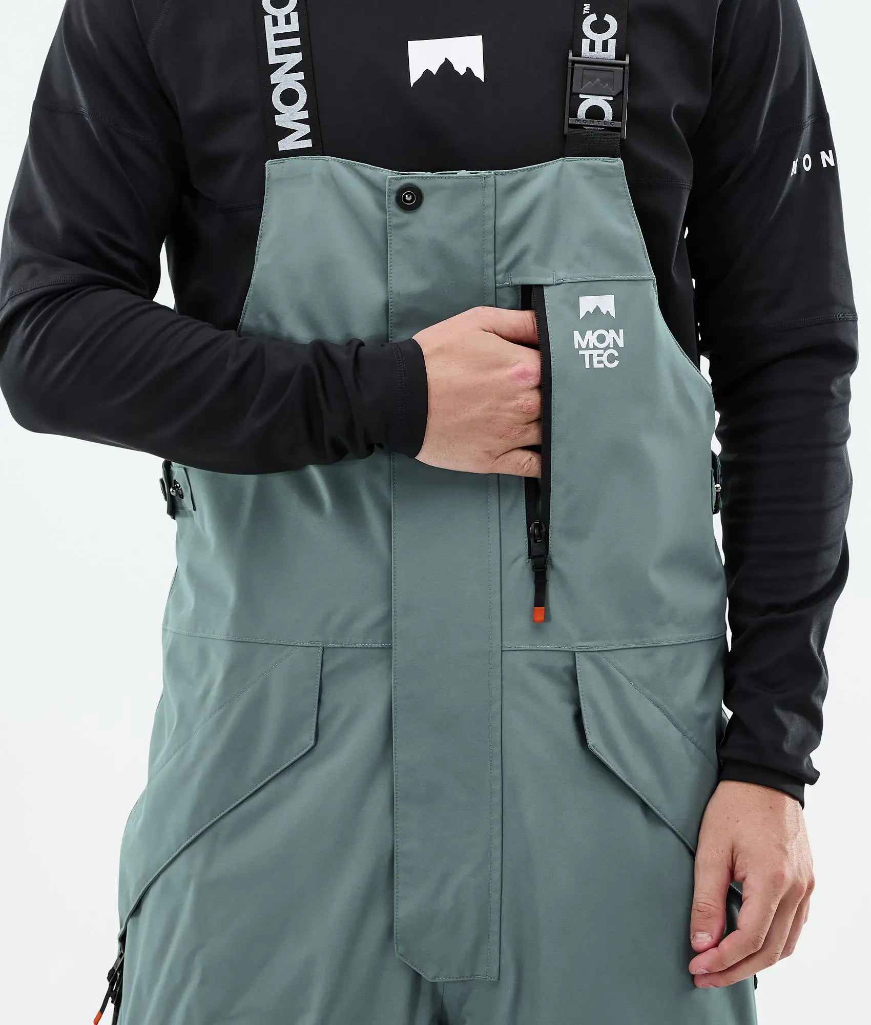 Fawk Ski Pants Men - Atlantic/Black