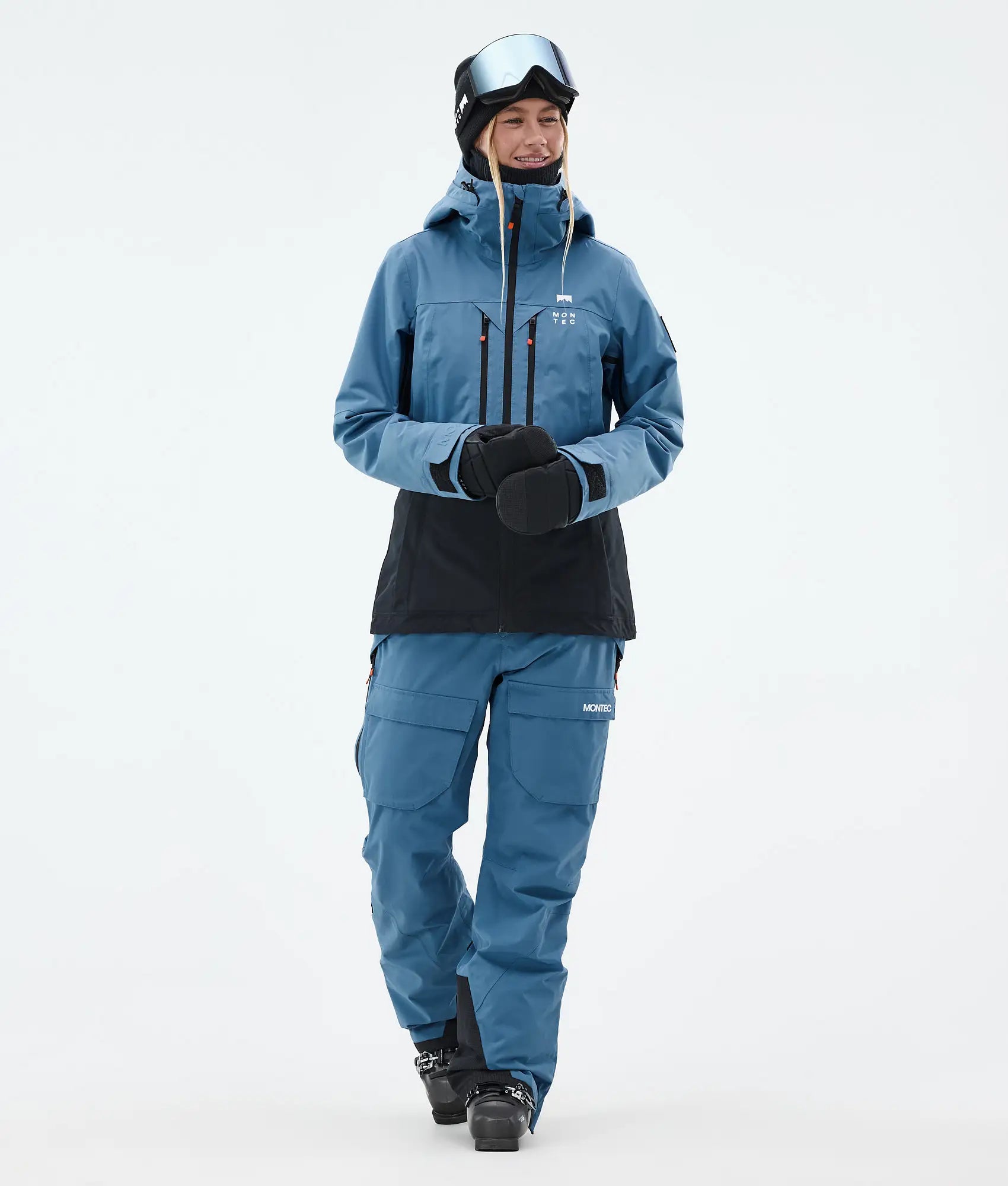 Kirin W Ski Pants Women - Blue Steel