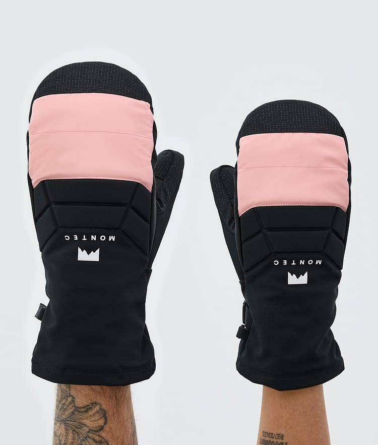 Snow Mittens Soft Pink