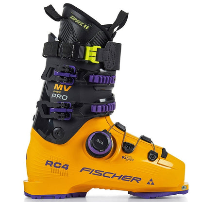Fischer RC4 Free Pro MV Boa ZF Vac CFC GW Ski Boots Mango / Carbon Men