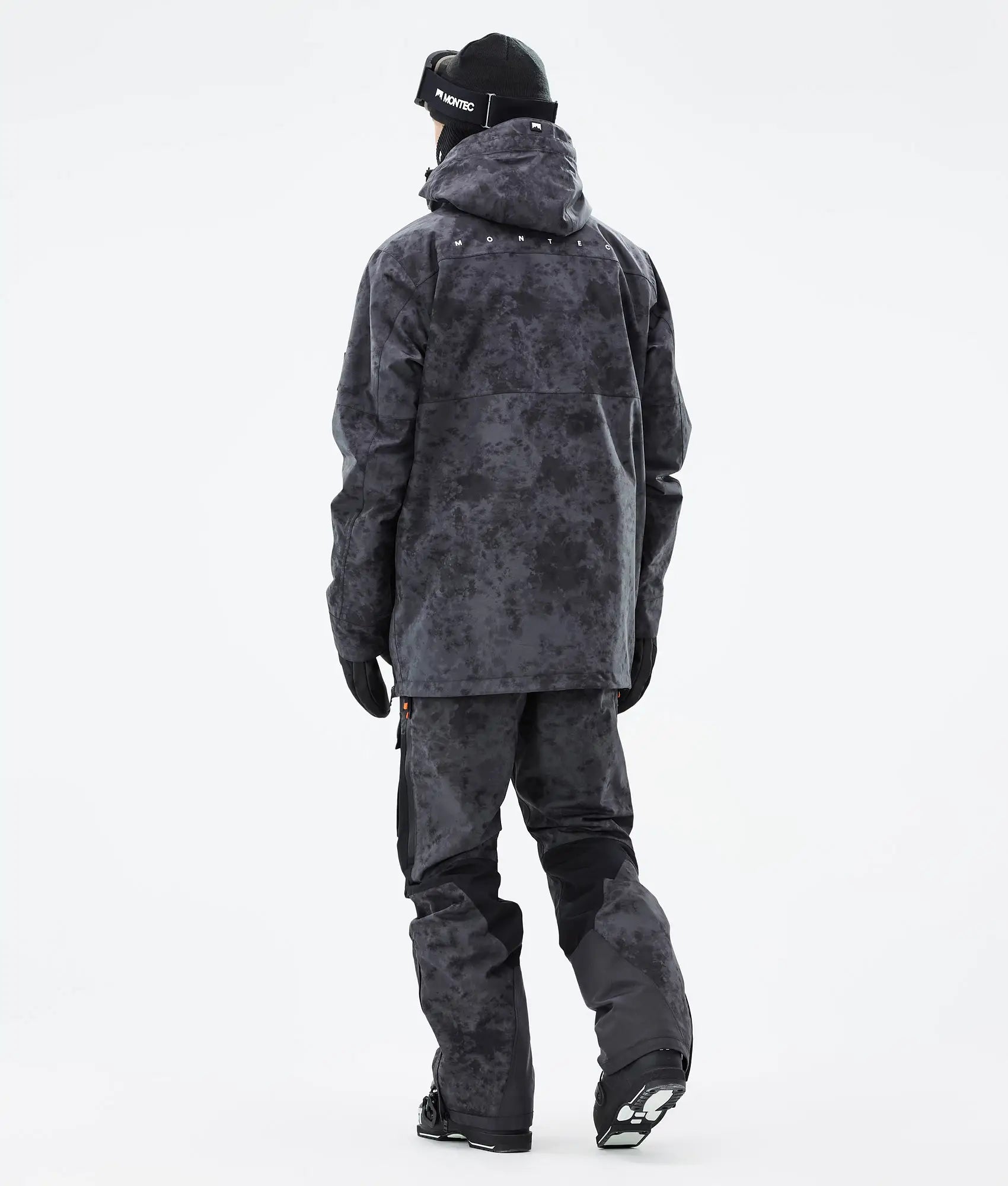 Doom Ski Jacket Men - Black Tiedye