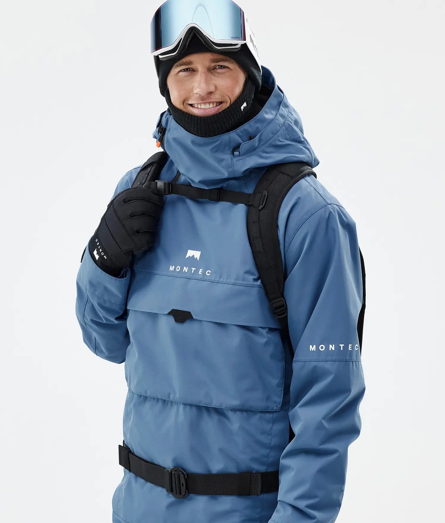 Dune Ski Jacket Men Blue Steel