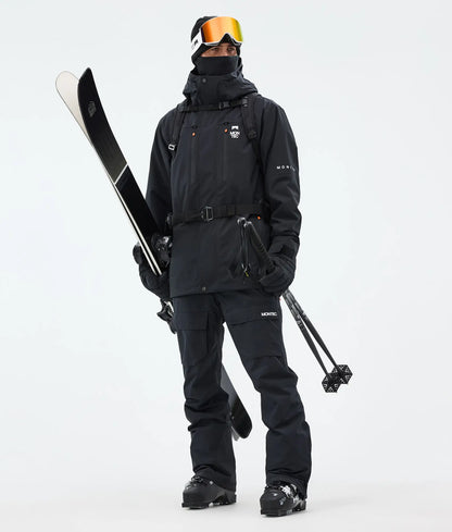 Fawk Men's Ski Jacket - Black