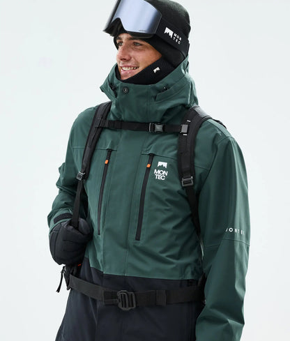 Fawk Ski Jacket Men - Dark Atlantic/Black