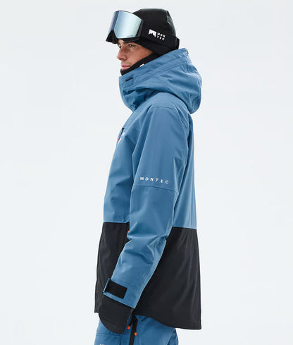 Fawk Ski Jacket Men - Blue Steel/Black