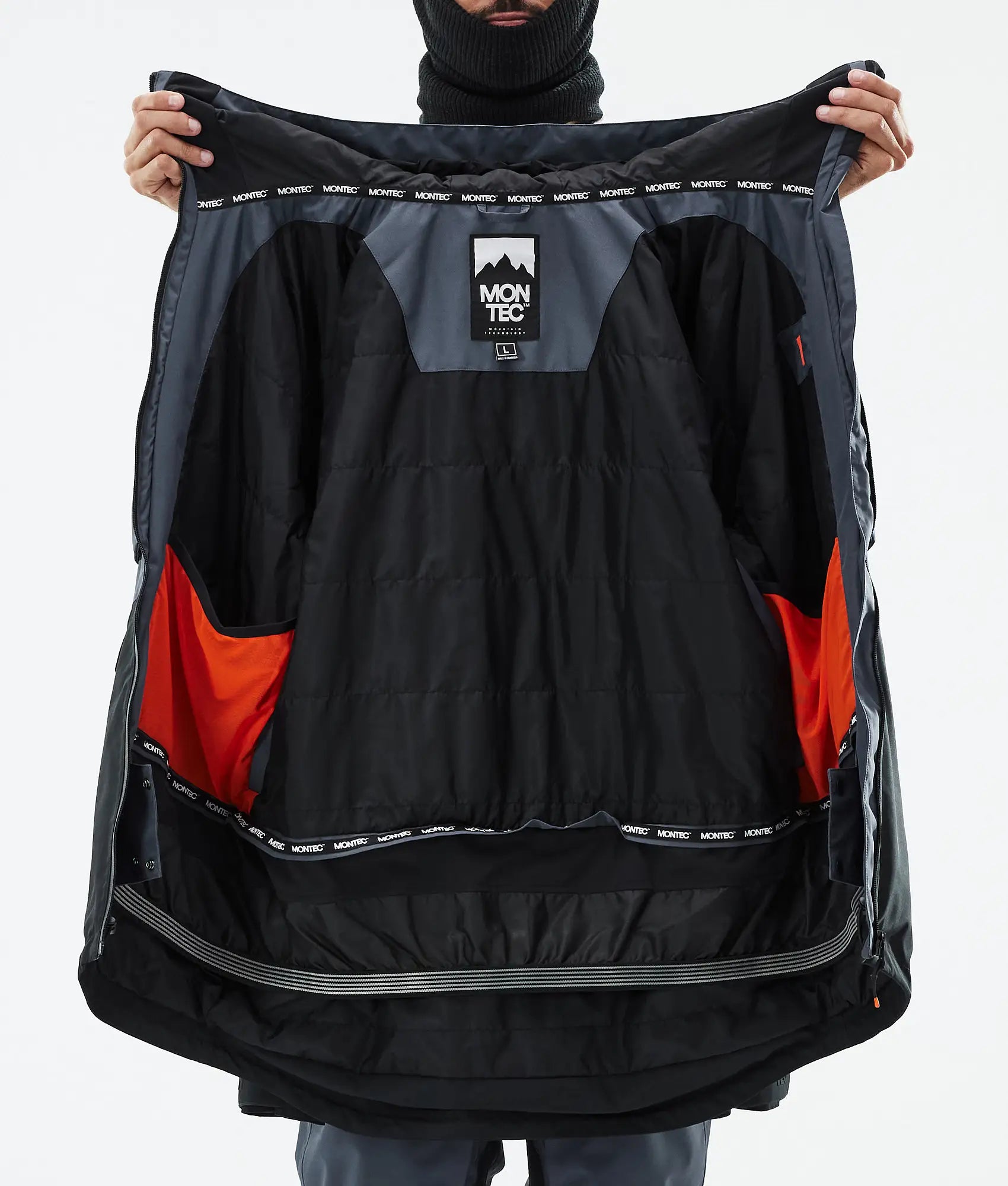 Arch Ski Jacket Men - Metal Blue/Black