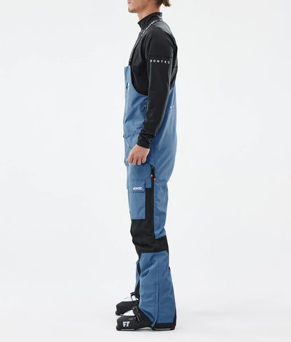 Fawk Ski Pants Men - Blue Steel/Black
