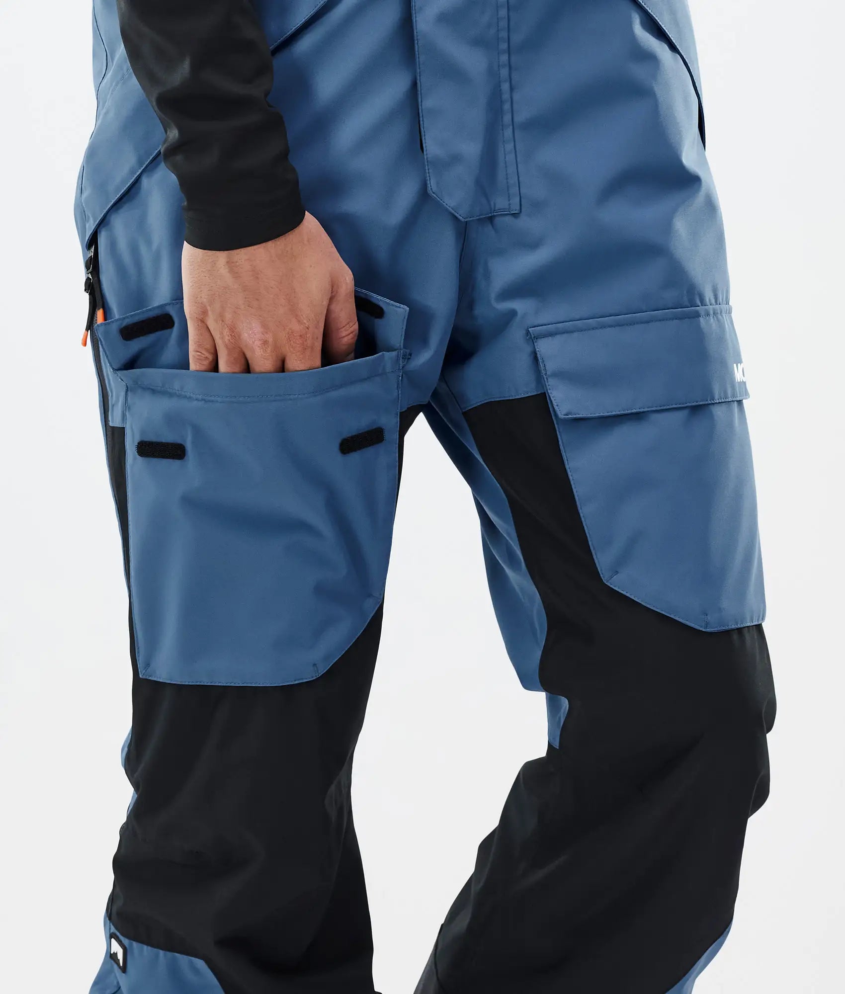 Fawk Ski Pants Men - Blue Steel/Black