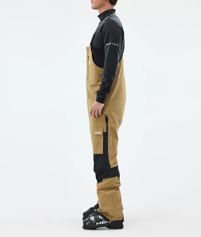 Fawk Ski Pants Men - Gold/Black