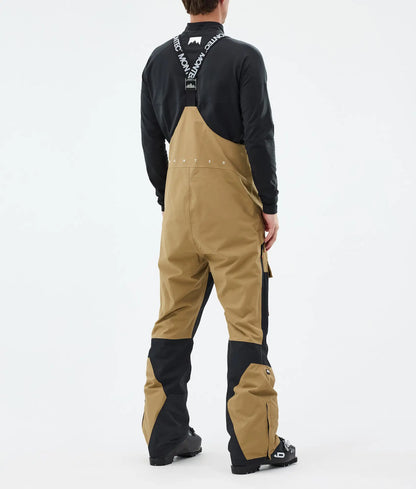 Fawk Ski Pants Men - Gold/Black