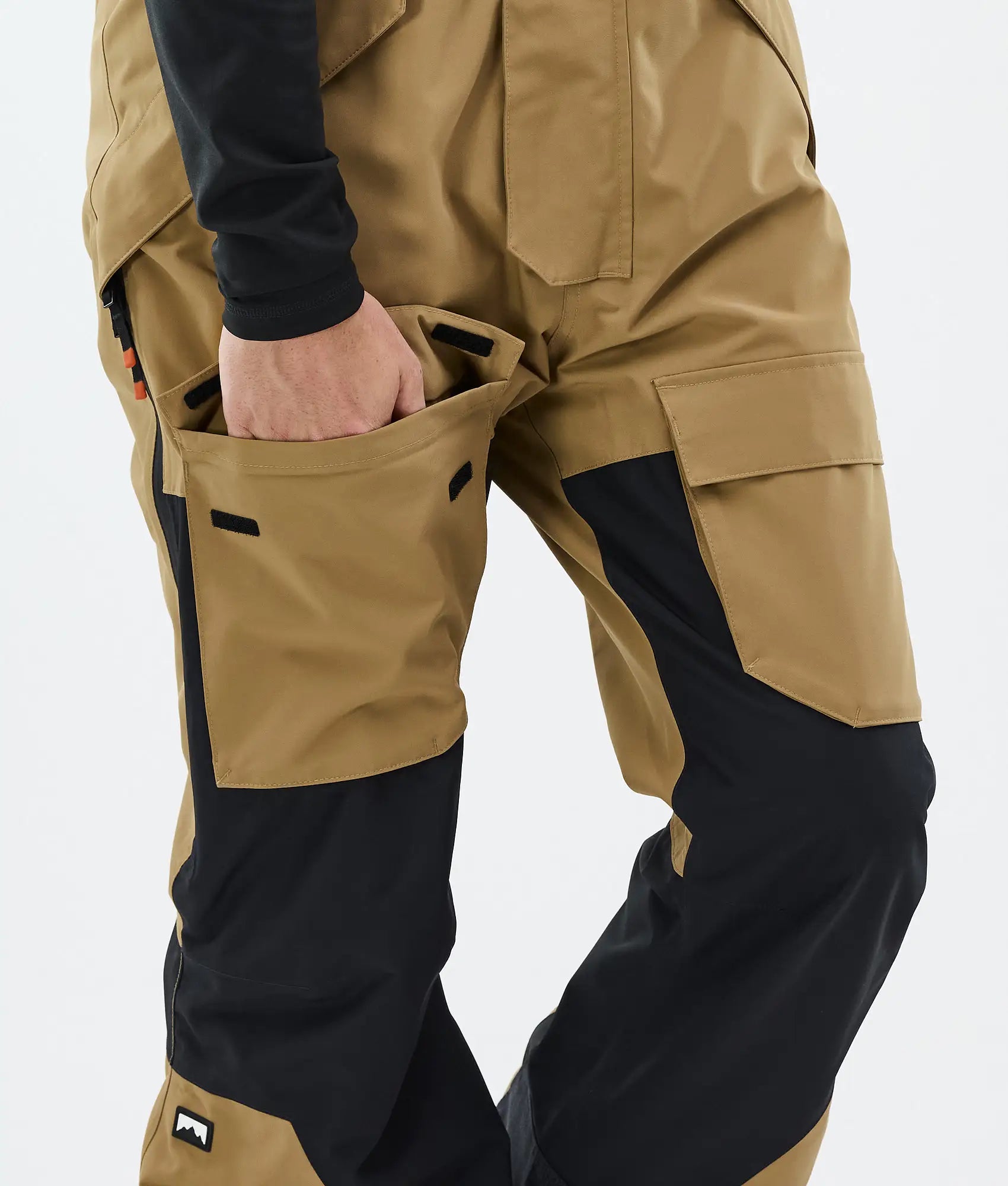 Fawk Ski Pants Men - Gold/Black