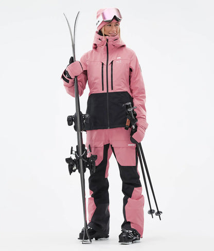 Moss W Ski Jacket Women - Pink/Black