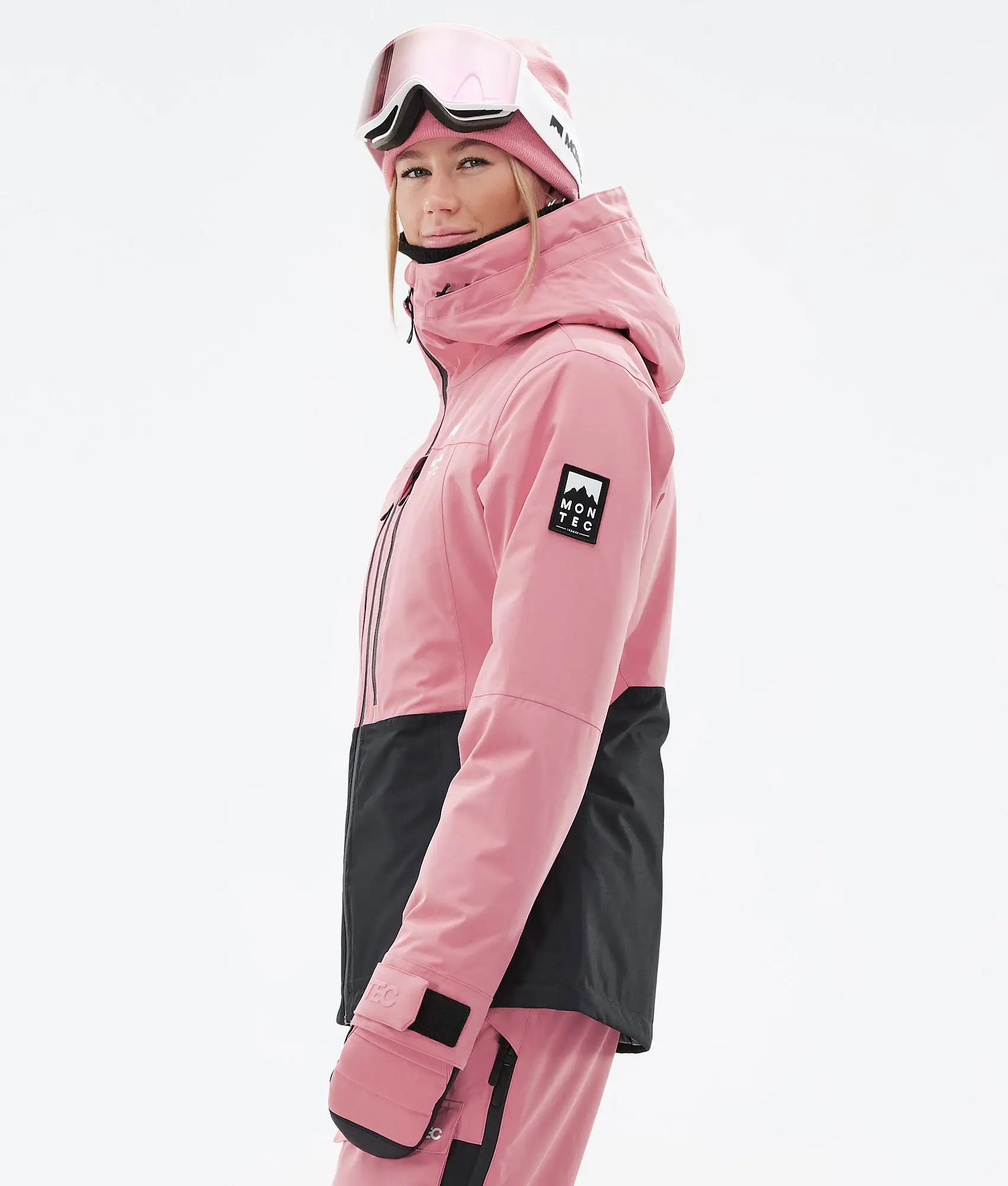 Moss W Ski Jacket Women - Pink/Black
