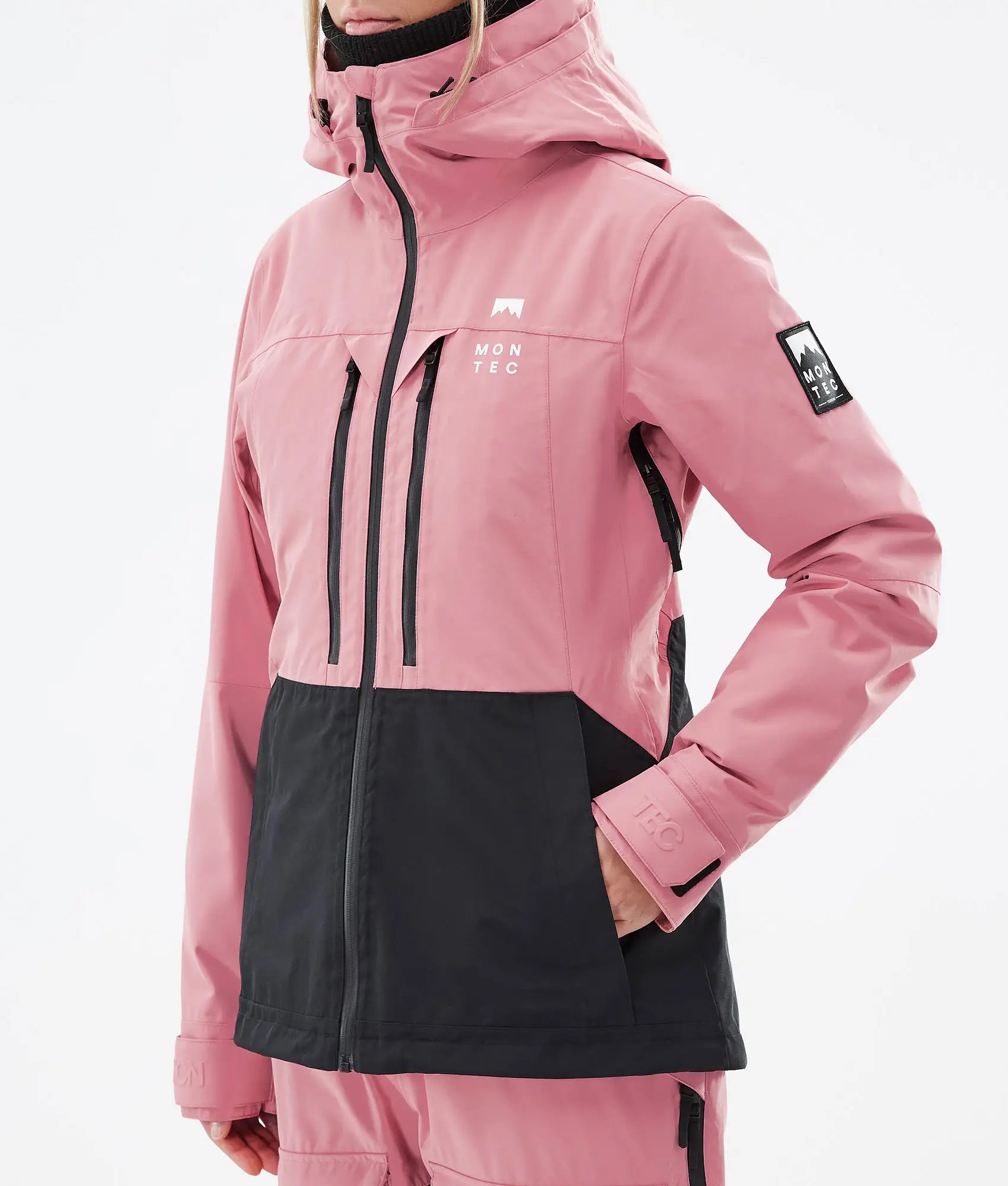 Moss W Ski Jacket Women - Pink/Black