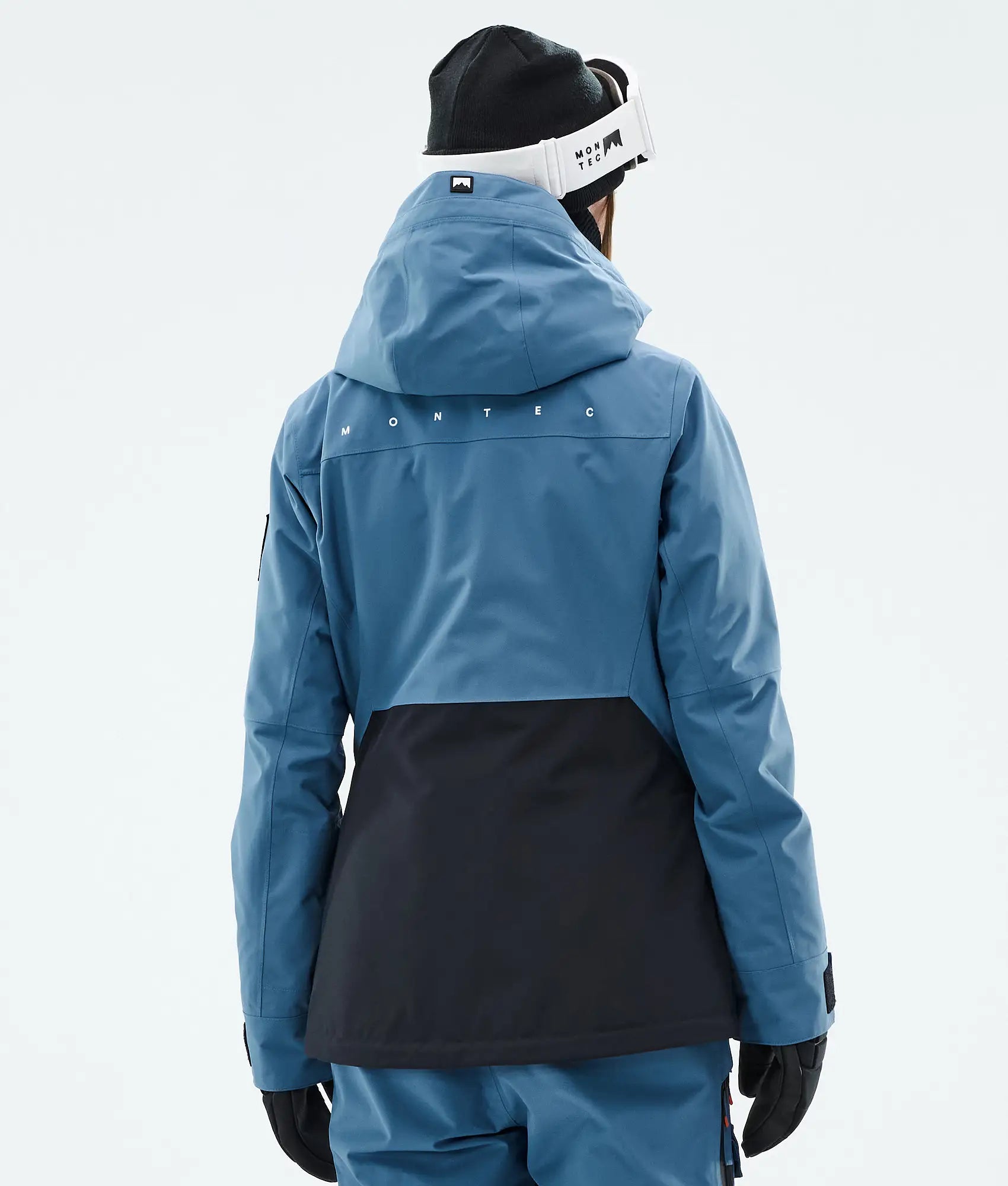 Moss W Ski Jacket Women - Blue Steel/Black