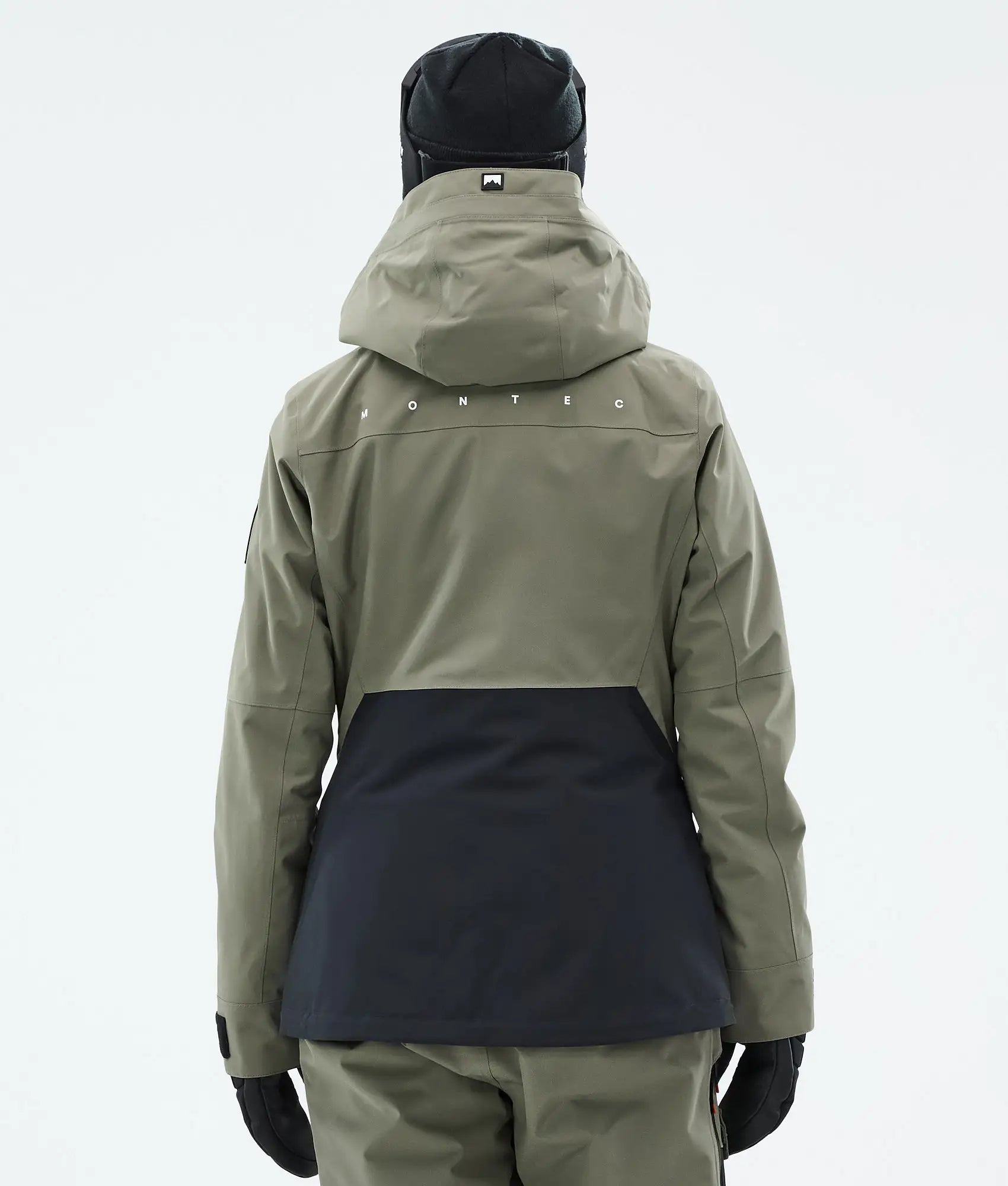 Moss W Ski Jacket Women - Greenish/Black