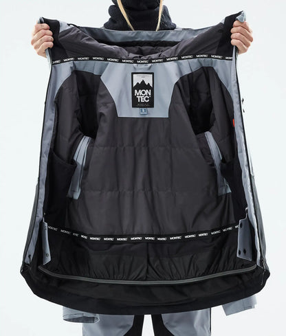 Moss W Ski Jacket Women - Soft Blue/Black