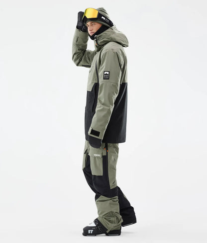 Doom Ski Jacket Men - Greenish/Black