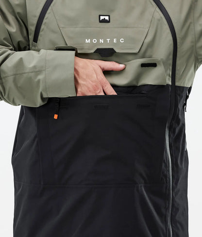 Doom Ski Jacket Men - Greenish/Black