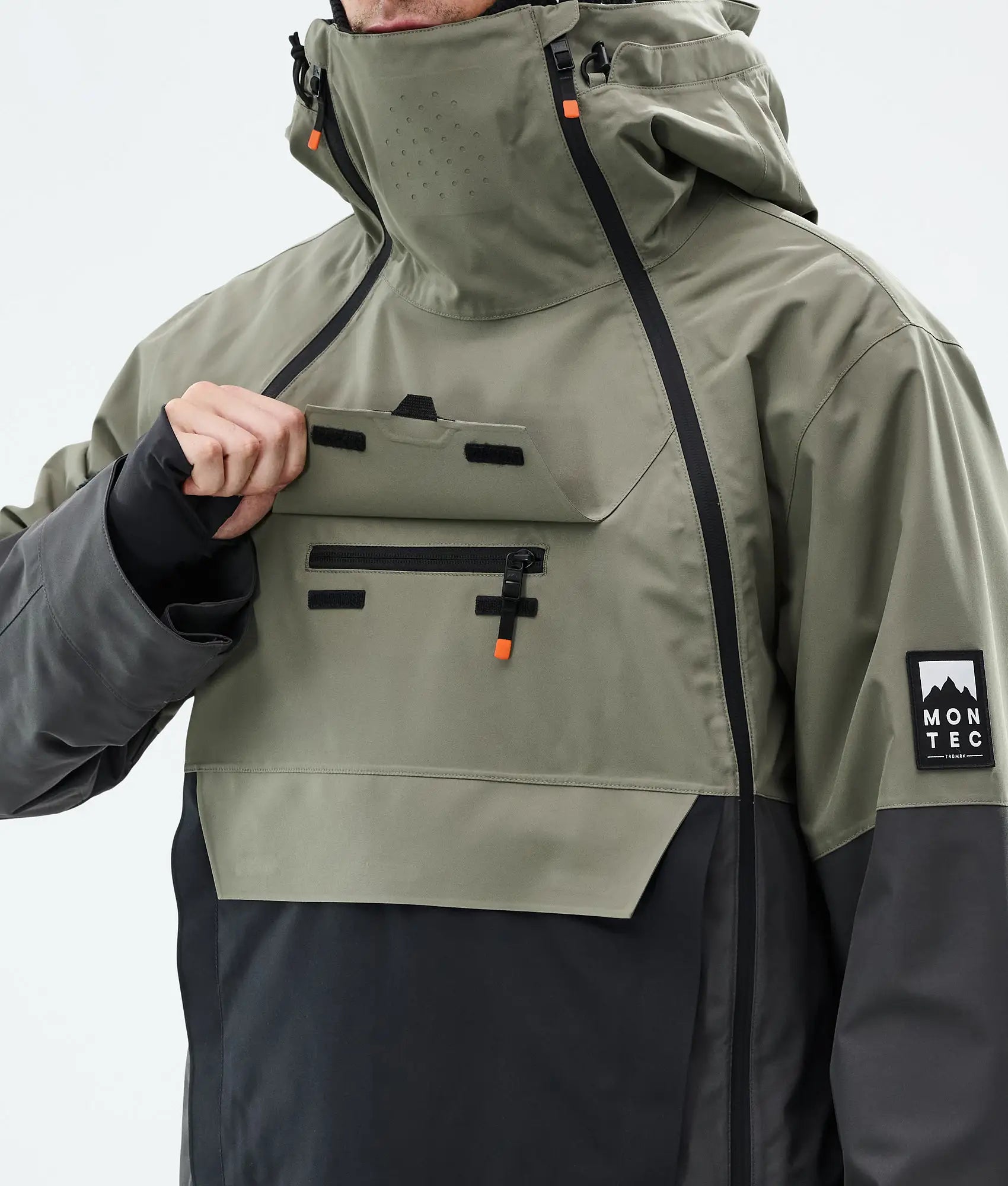 Doom Ski Jacket Men - Greenish/Black/Phantom