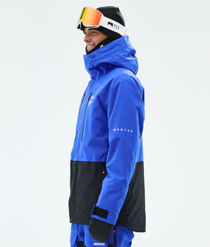 Fawk Ski Jacket Men - Cobalt Blue/Black
