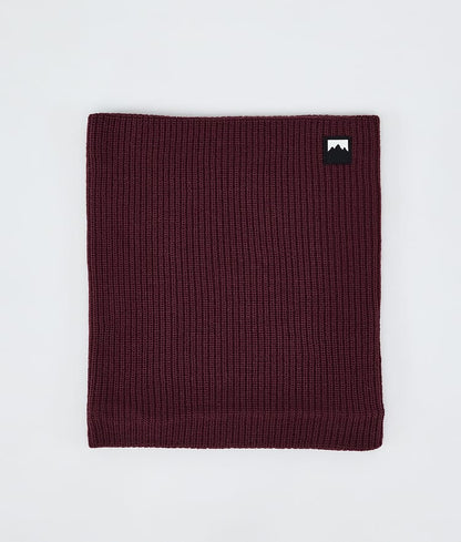 Classic Knitted Facemask Burgundy