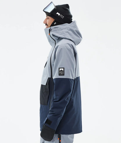 Doom Ski Jacket Men - Soft Blue/Black/Dark Blue