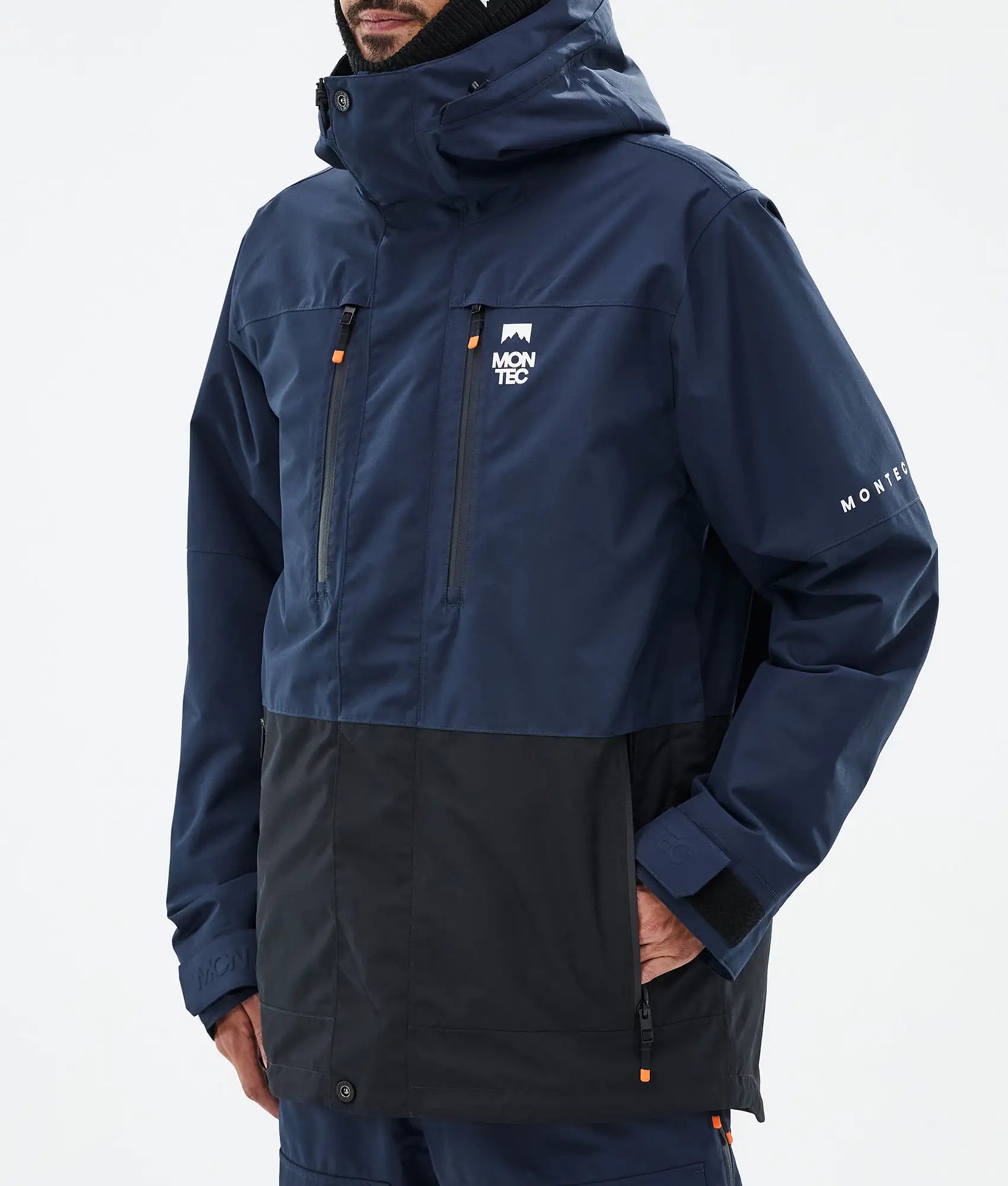 Fawk Ski Jacket Men - Dark Blue/Black